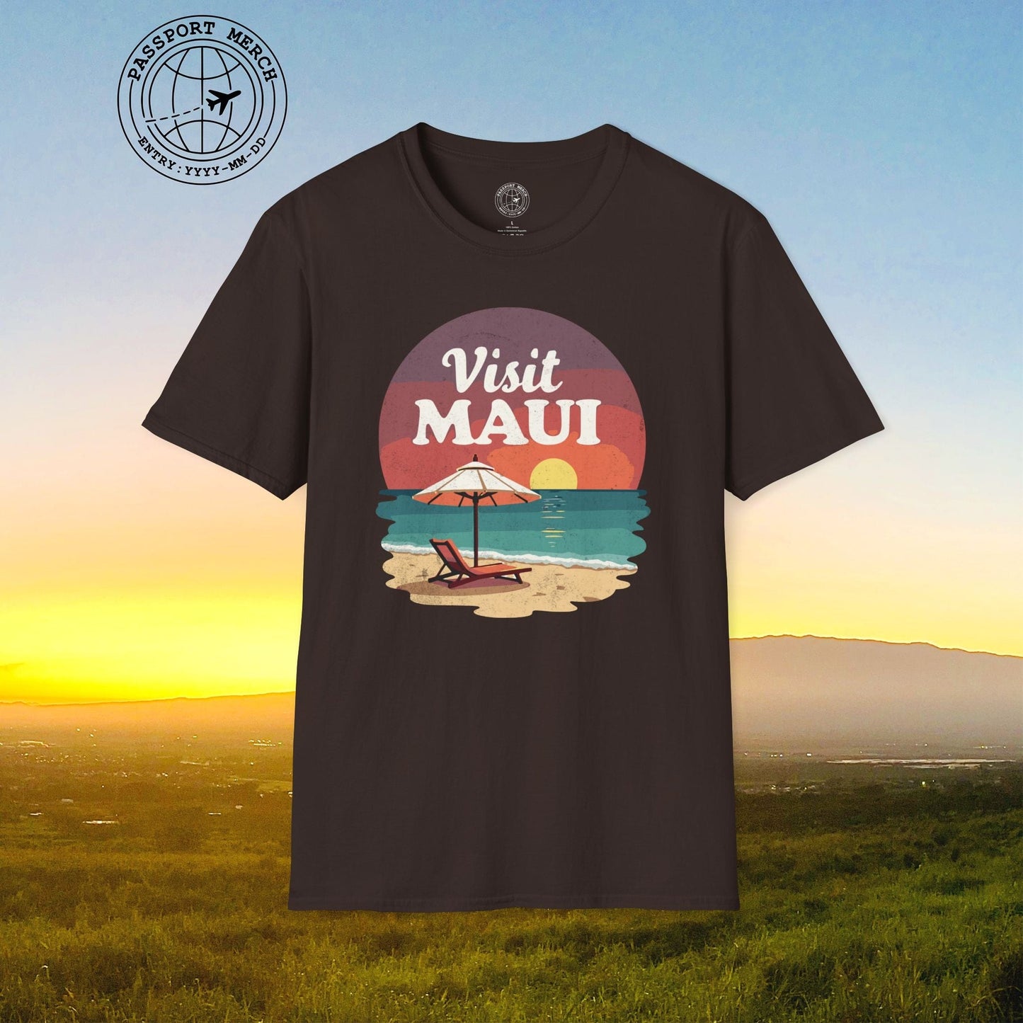 Retro Visit Maui Hawaii T-Shirt