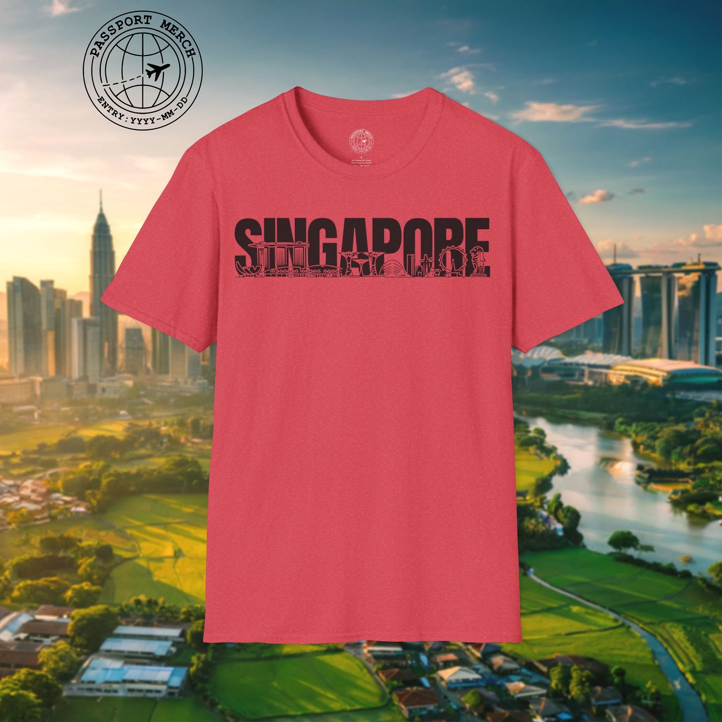 Singapore Monochrome Memories T-Shirt