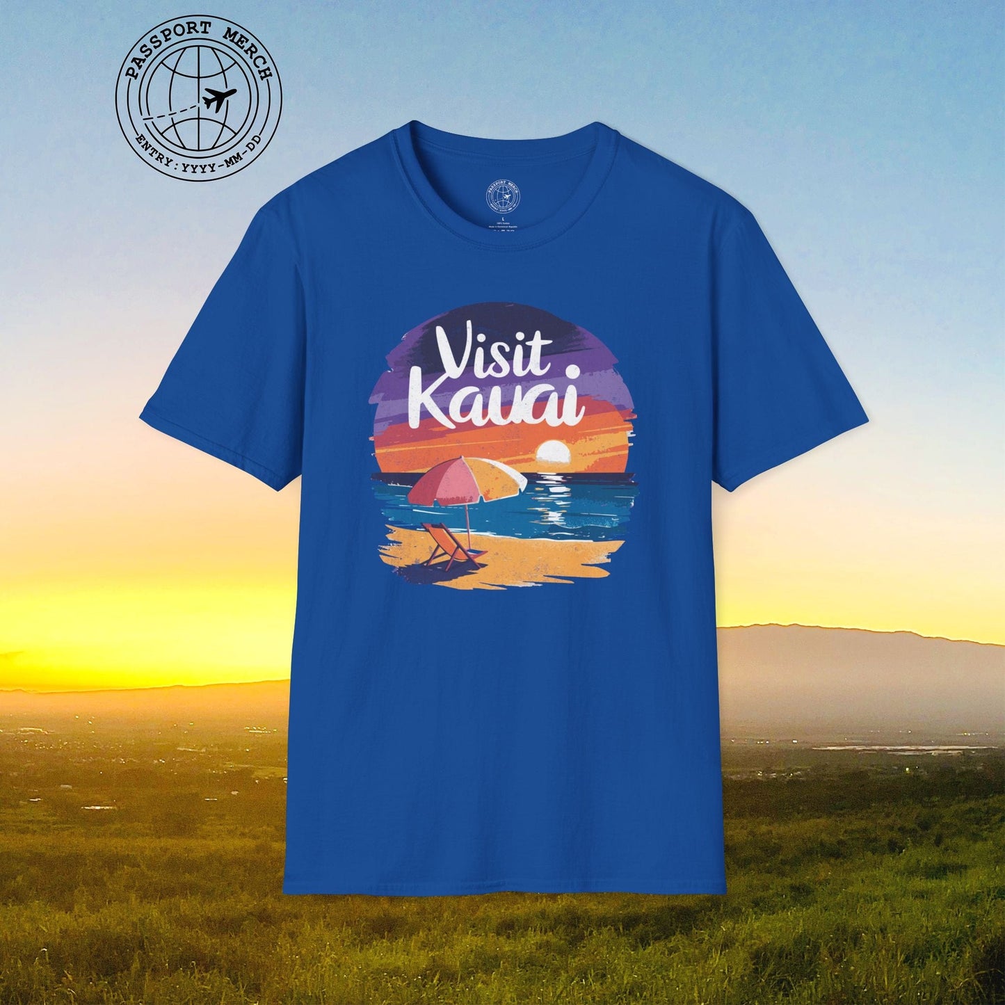 Retro Visit Kauai Hawaii T-Shirt