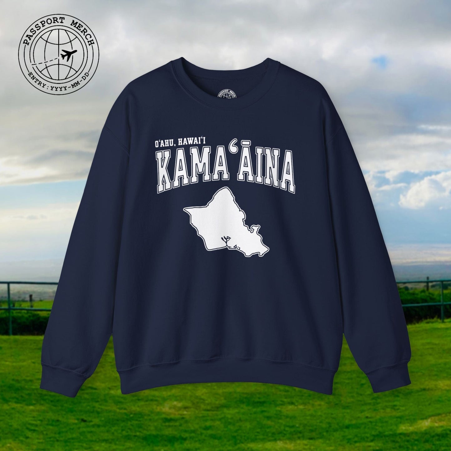 Classic University (Kamaaina Edition), Oahu, Hawaii Crewneck