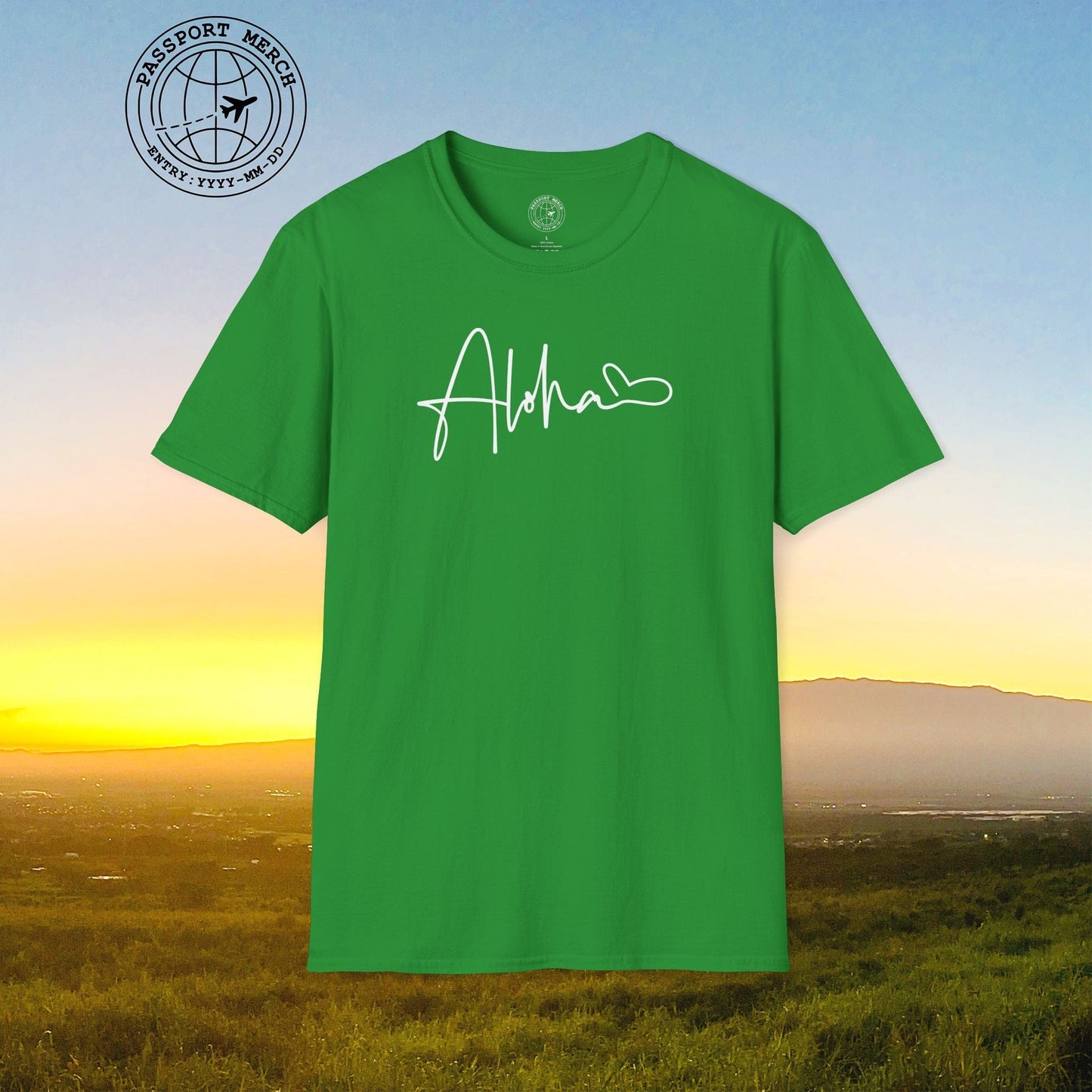 Aloha Heart Signature, Hawaii T-Shirt