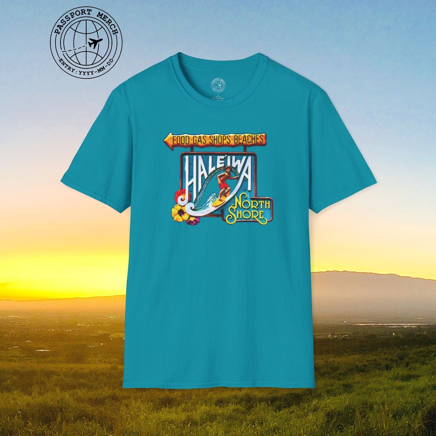 Signs of Wanderlust, Hale'iwa (North) Oahu, Hawaii T-Shirt