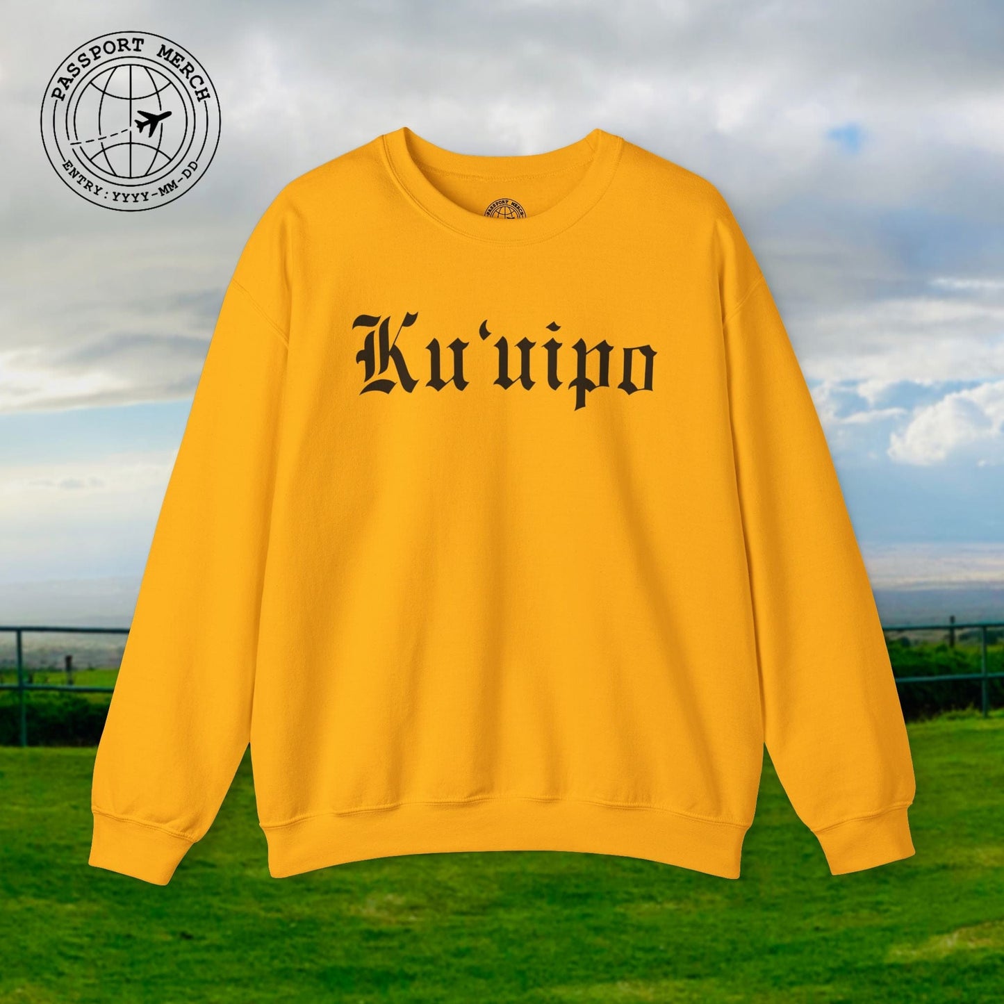 Black and White Ku'uipo (Hawaiian Jewelry Style) Crewneck
