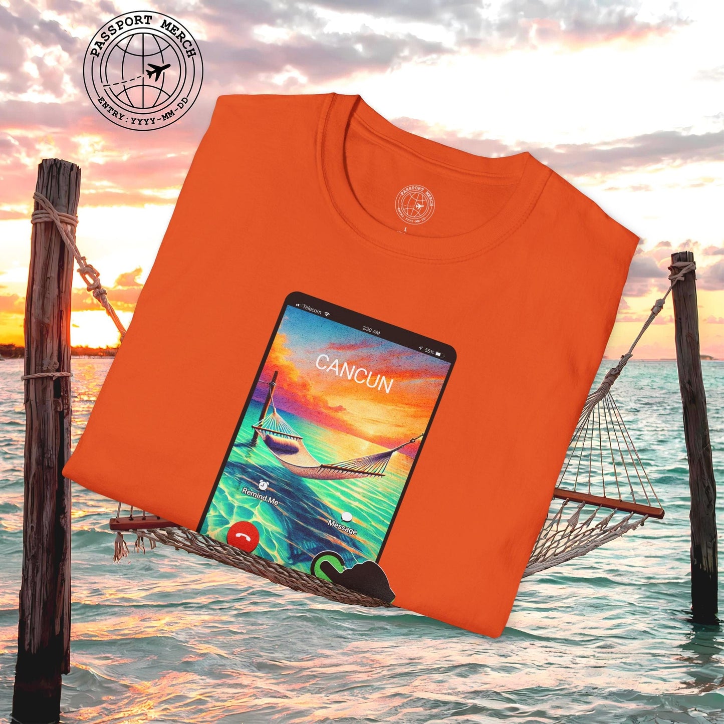 Cancun is calling. Accept. Mexico T-Shirt