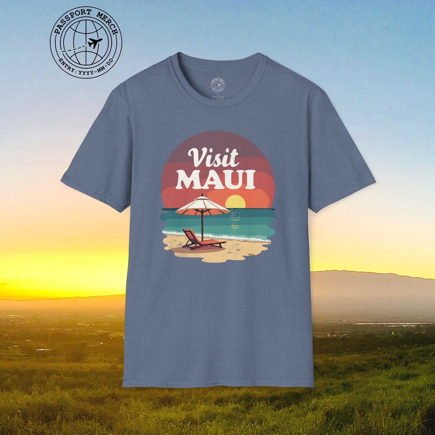 Retro Visit Maui Hawaii T-Shirt
