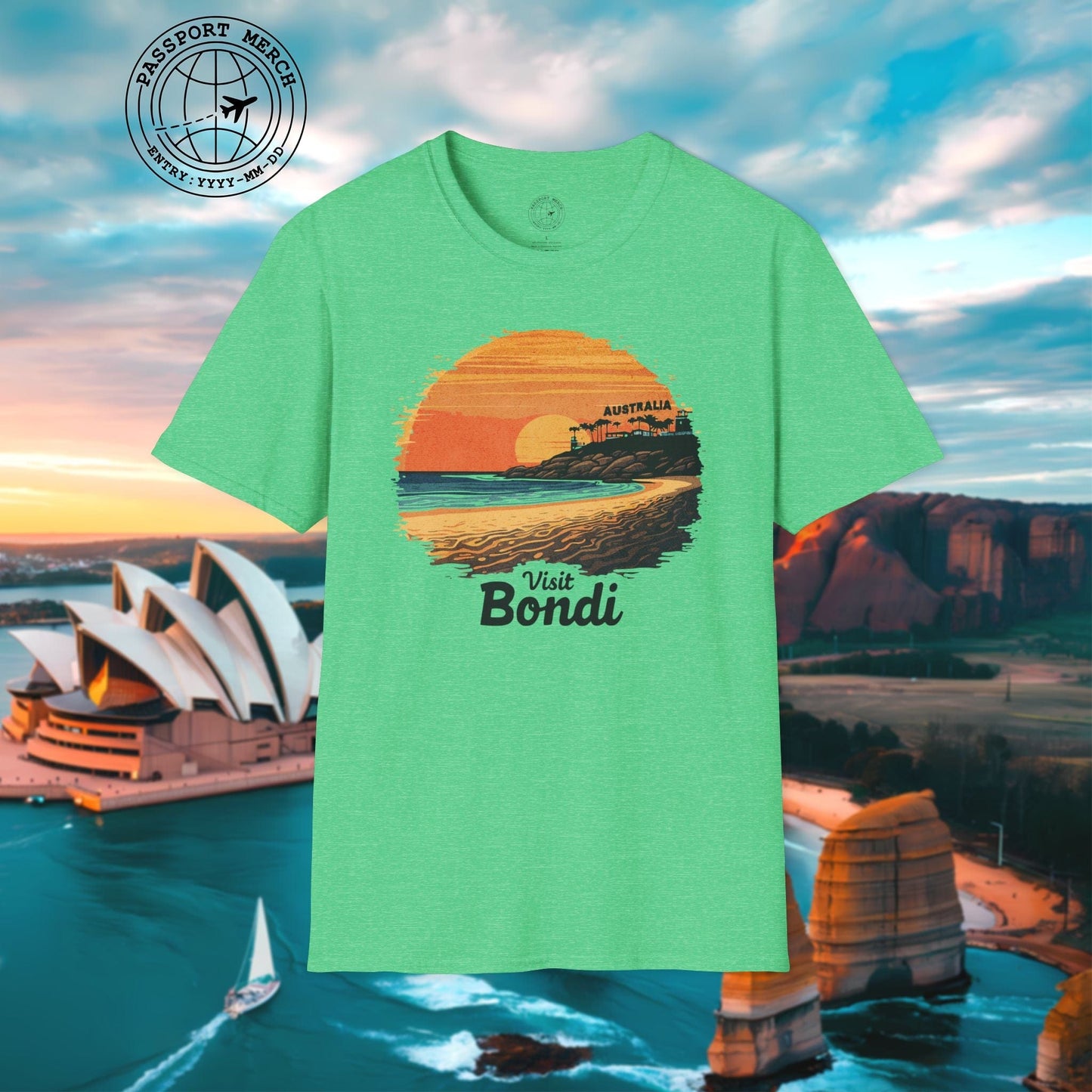 Visit Bondi Beach, Australia T-Shirt