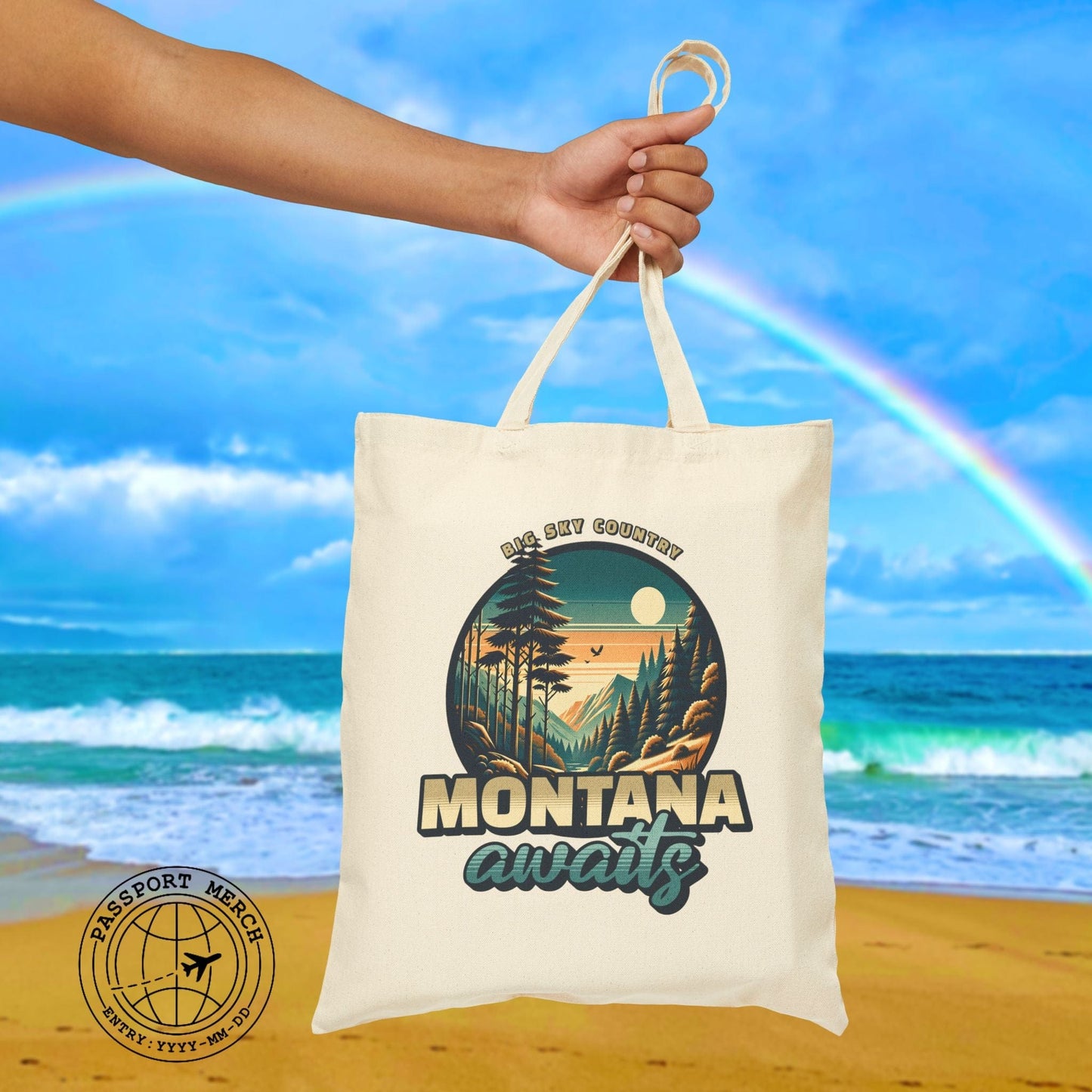 Big Sky Country Montana Tote Bag