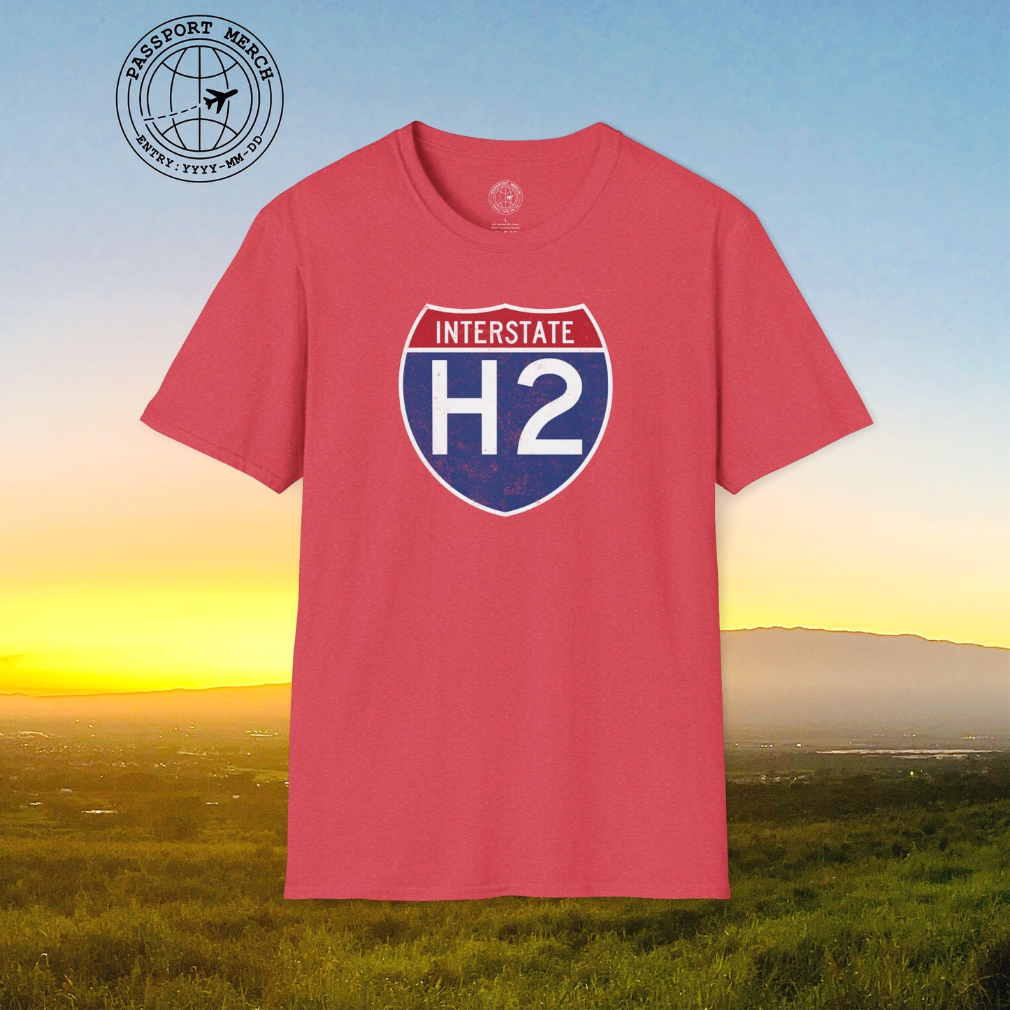 Signs of Wanderlust, Interstate H2, Hawaii T-Shirt