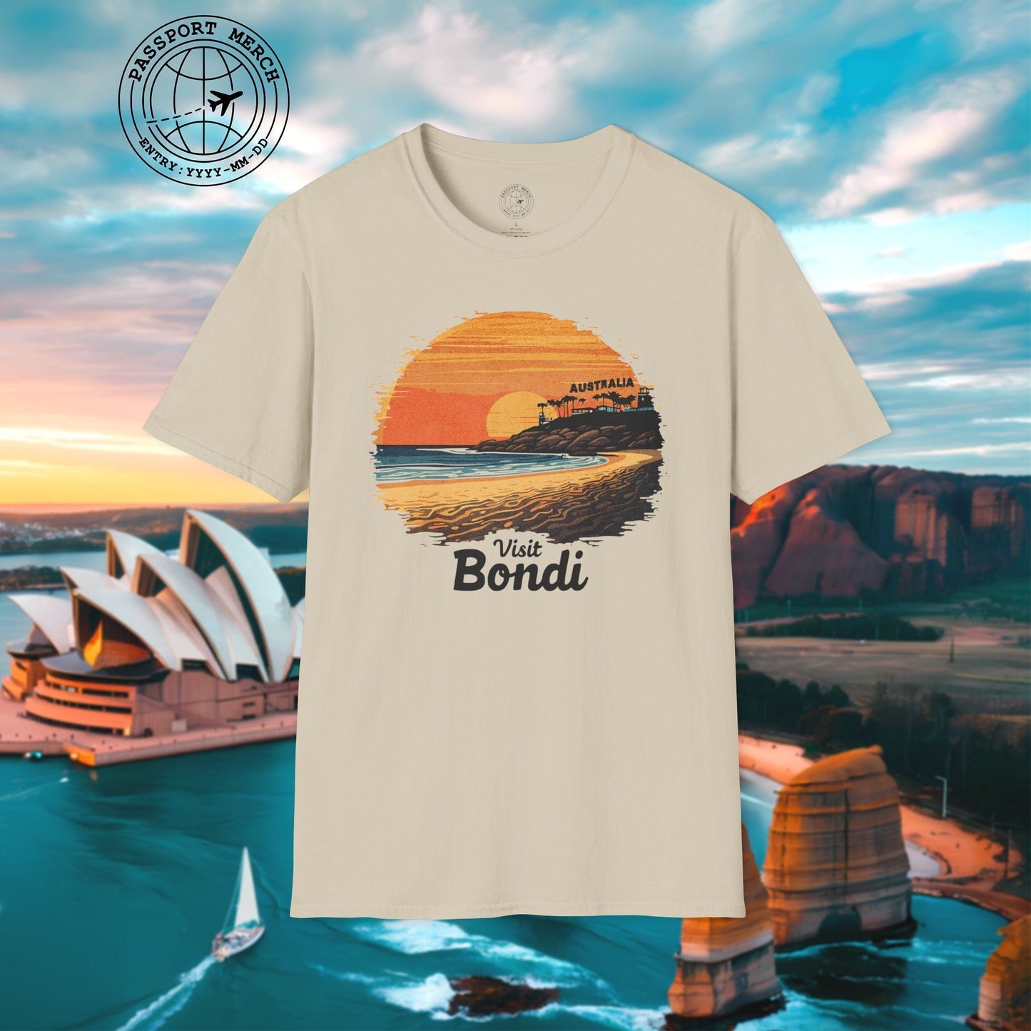 Visit Bondi Beach, Australia T-Shirt