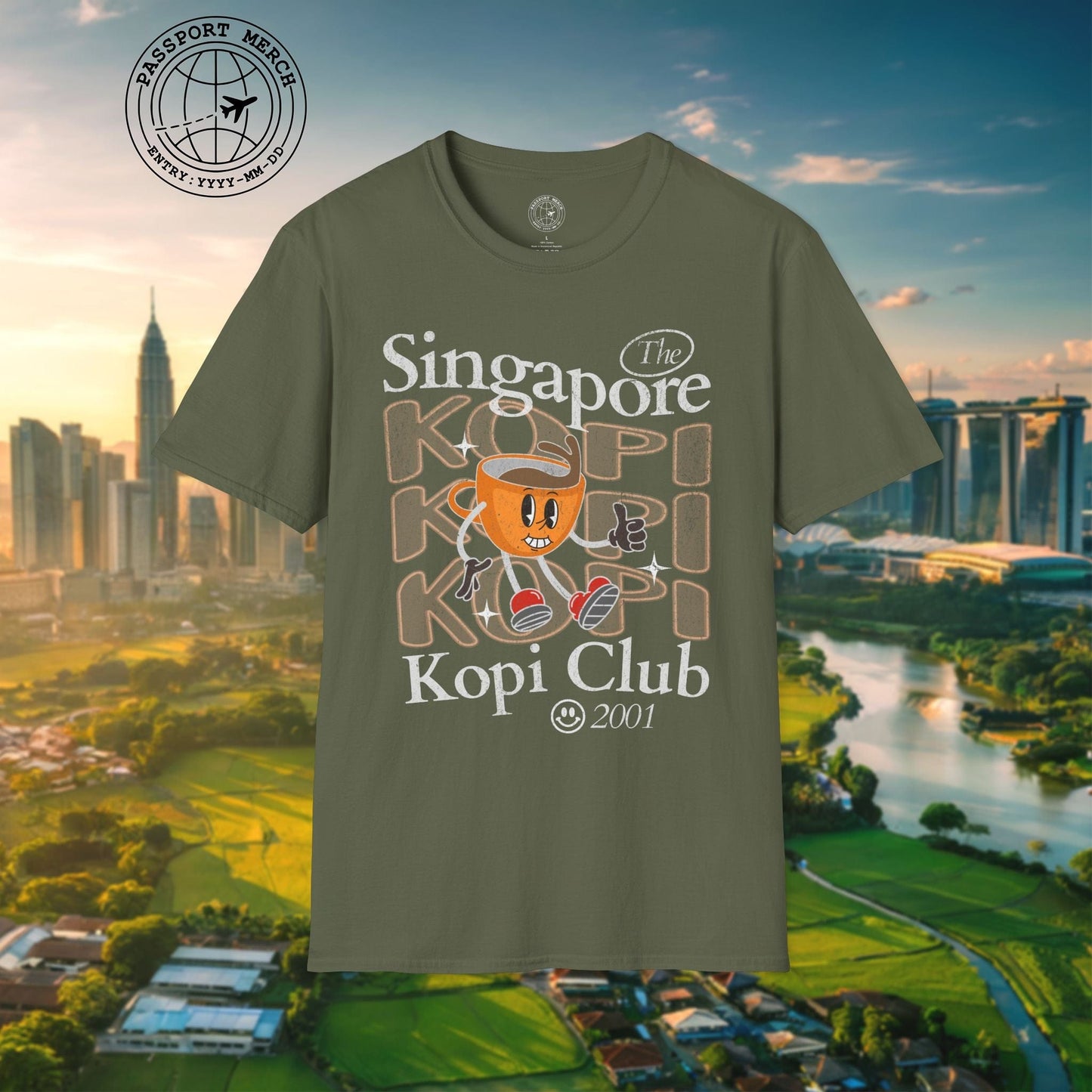 Singapore Kopi Club T-Shirt