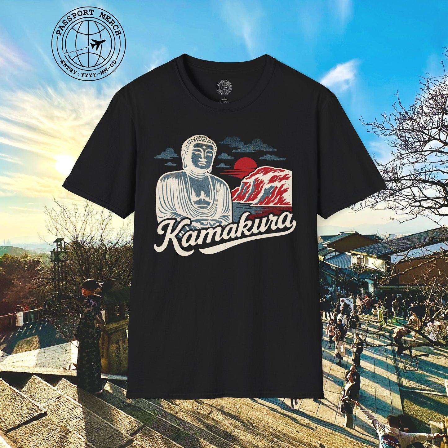 Kamakura, Japan - 80's Vintage T-Shirt