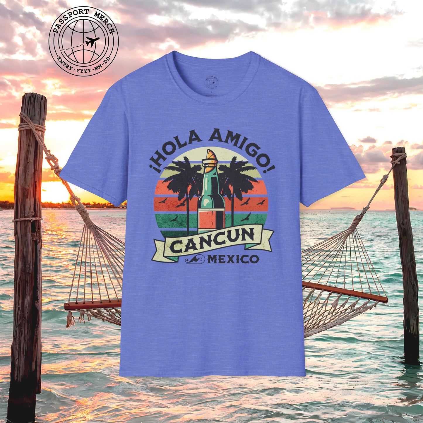 Hola Amigo Cancun Mexico T-Shirt