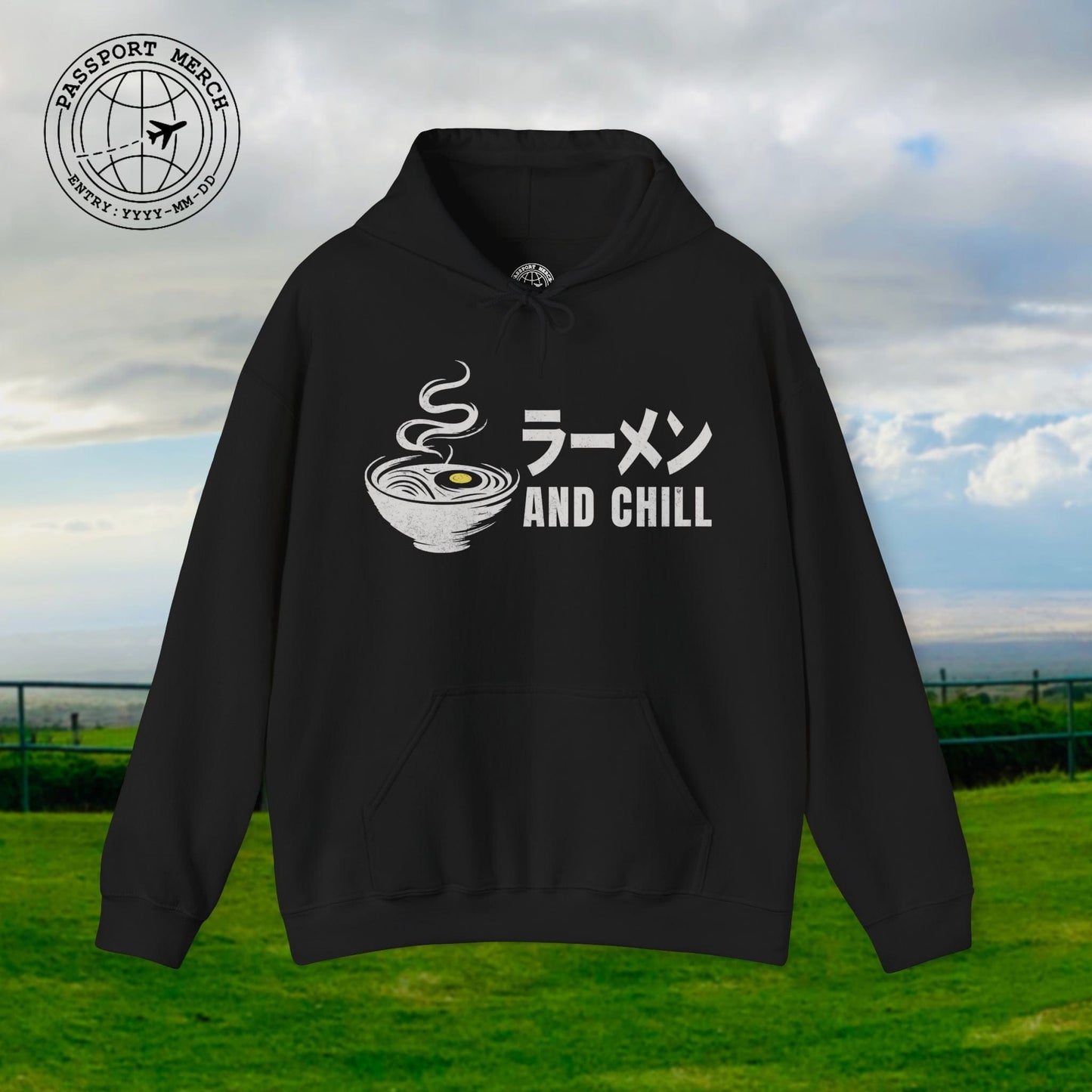 Ramen and Chill, Japan Hoodie