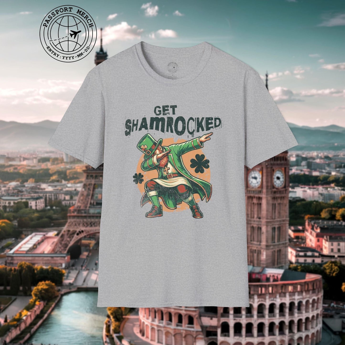 Get Shamrocked, Ireland T-Shirt