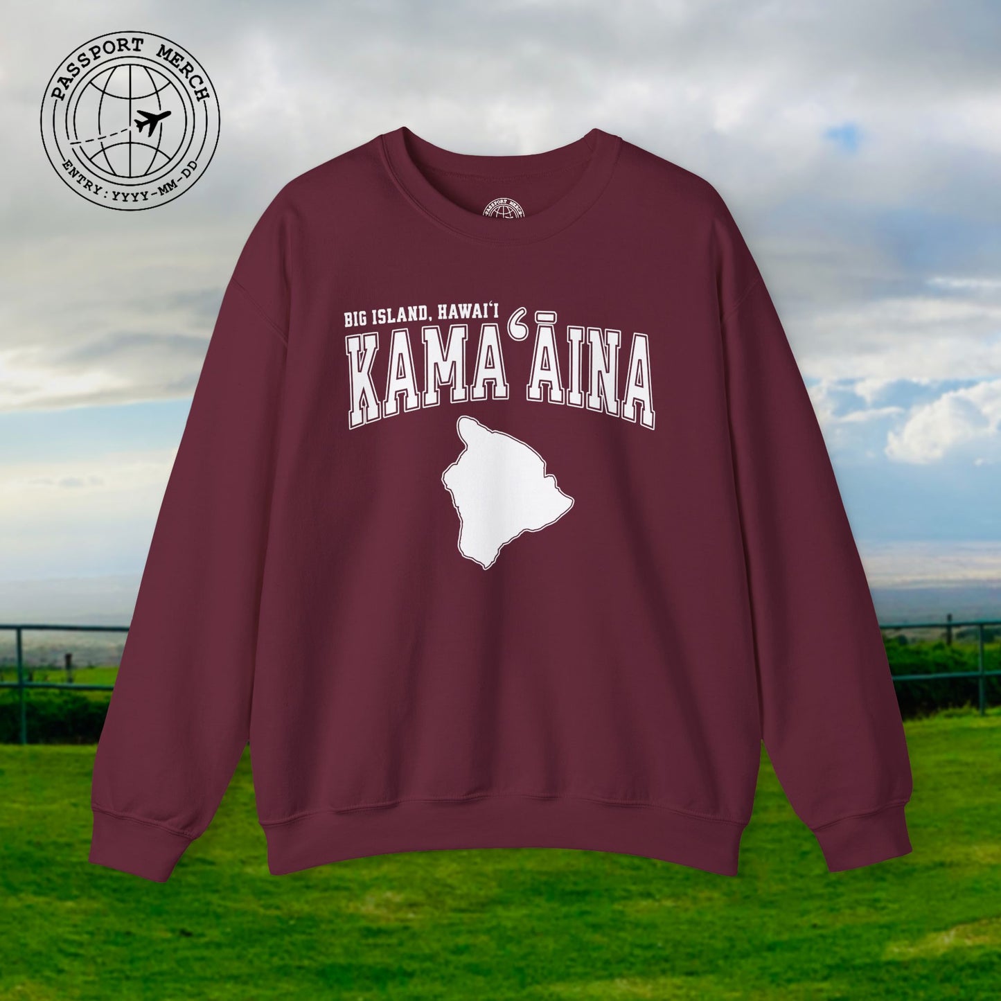 Classic University (Kamaaina Edition), Big Island, Hawaii Crewneck