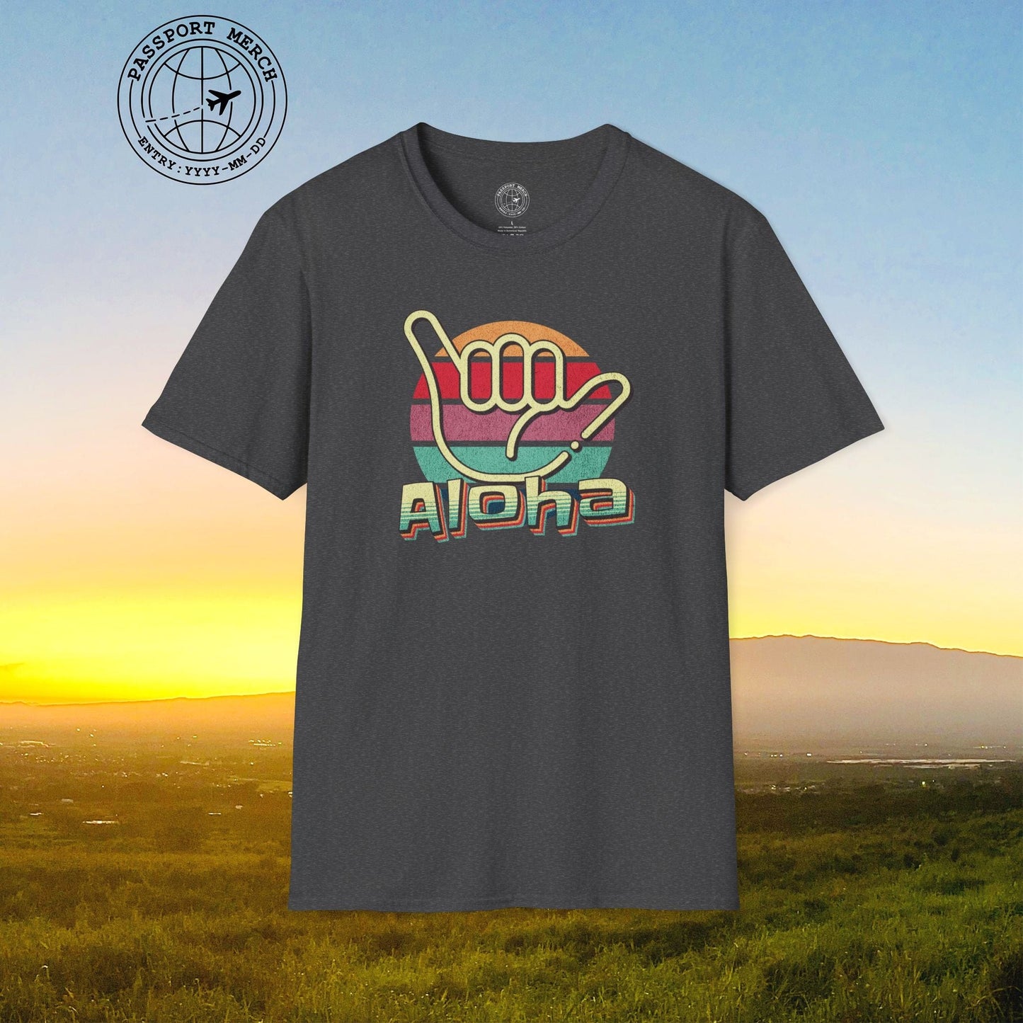 Vintage Retro Aloha Shaka, Hawaii T-Shirt