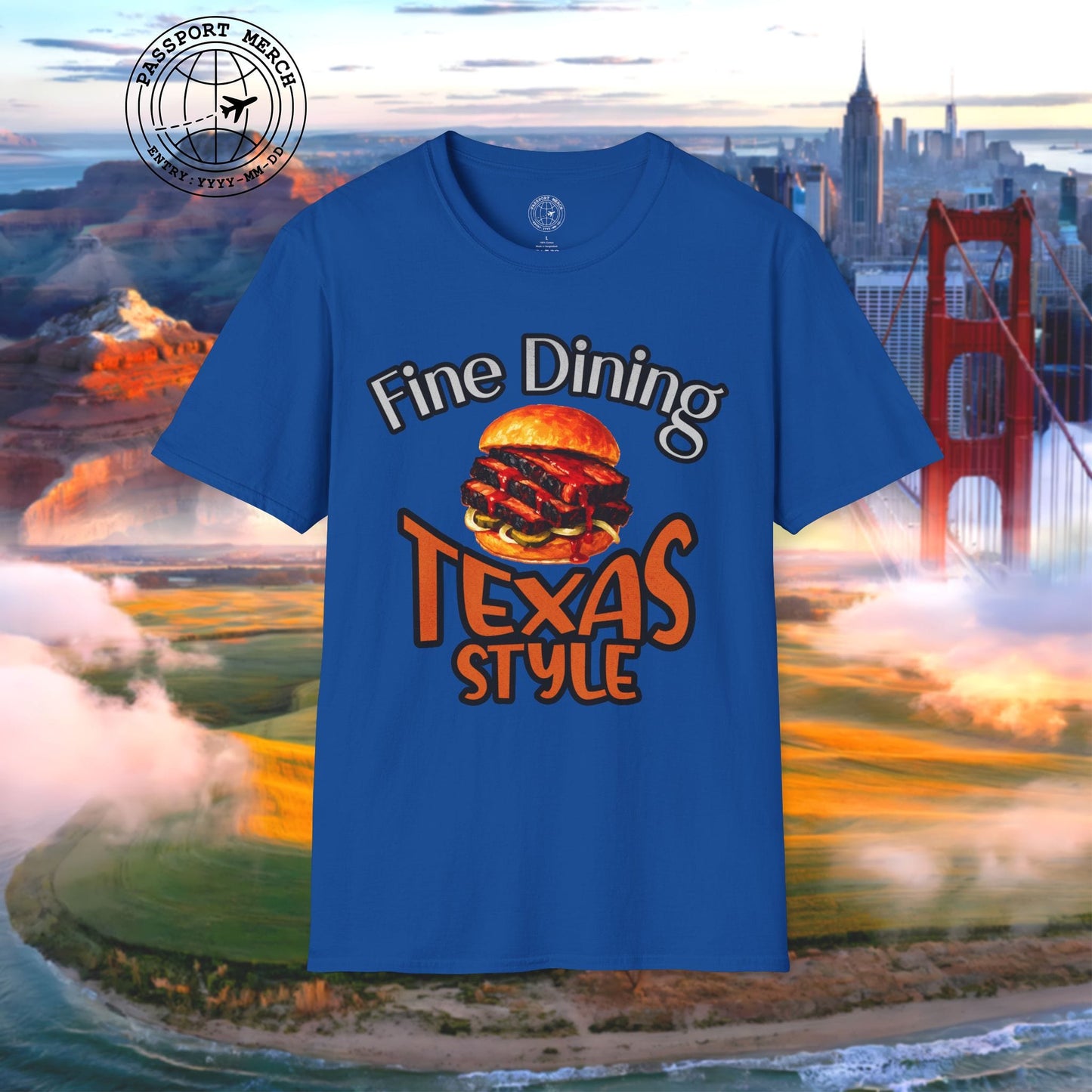 BBQ Brisket Fine Dining Texas Style T-Shirt