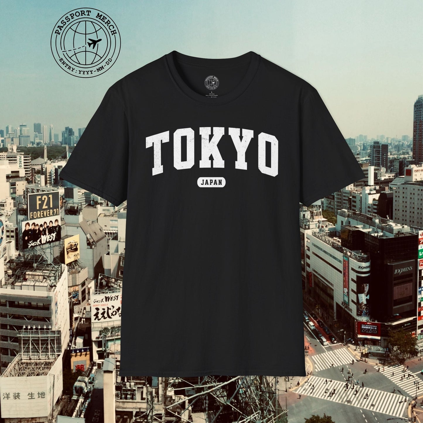 Classic Athletic (Bucket List Edition), Tokyo, Japan T-Shirt