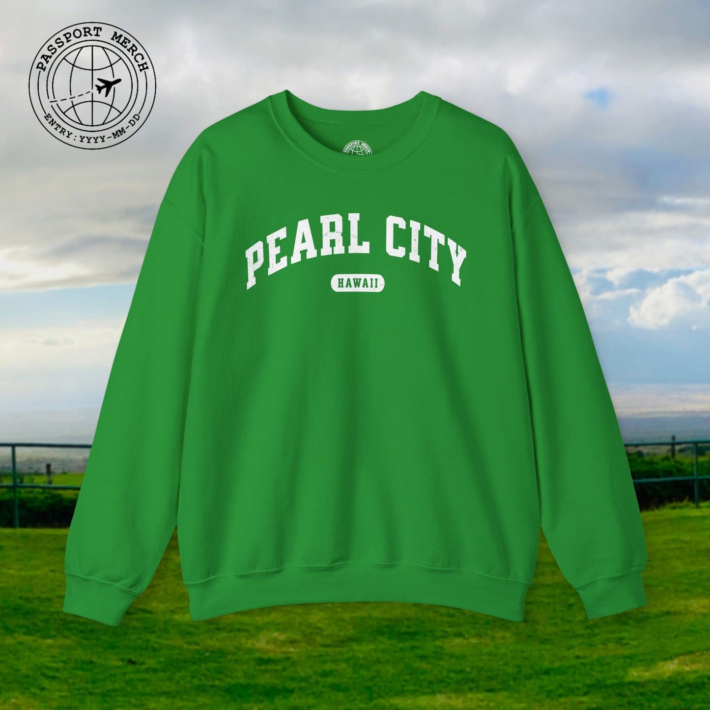 Classic Athletic, Pearl City, Hawaii (Fan Service) Crewneck