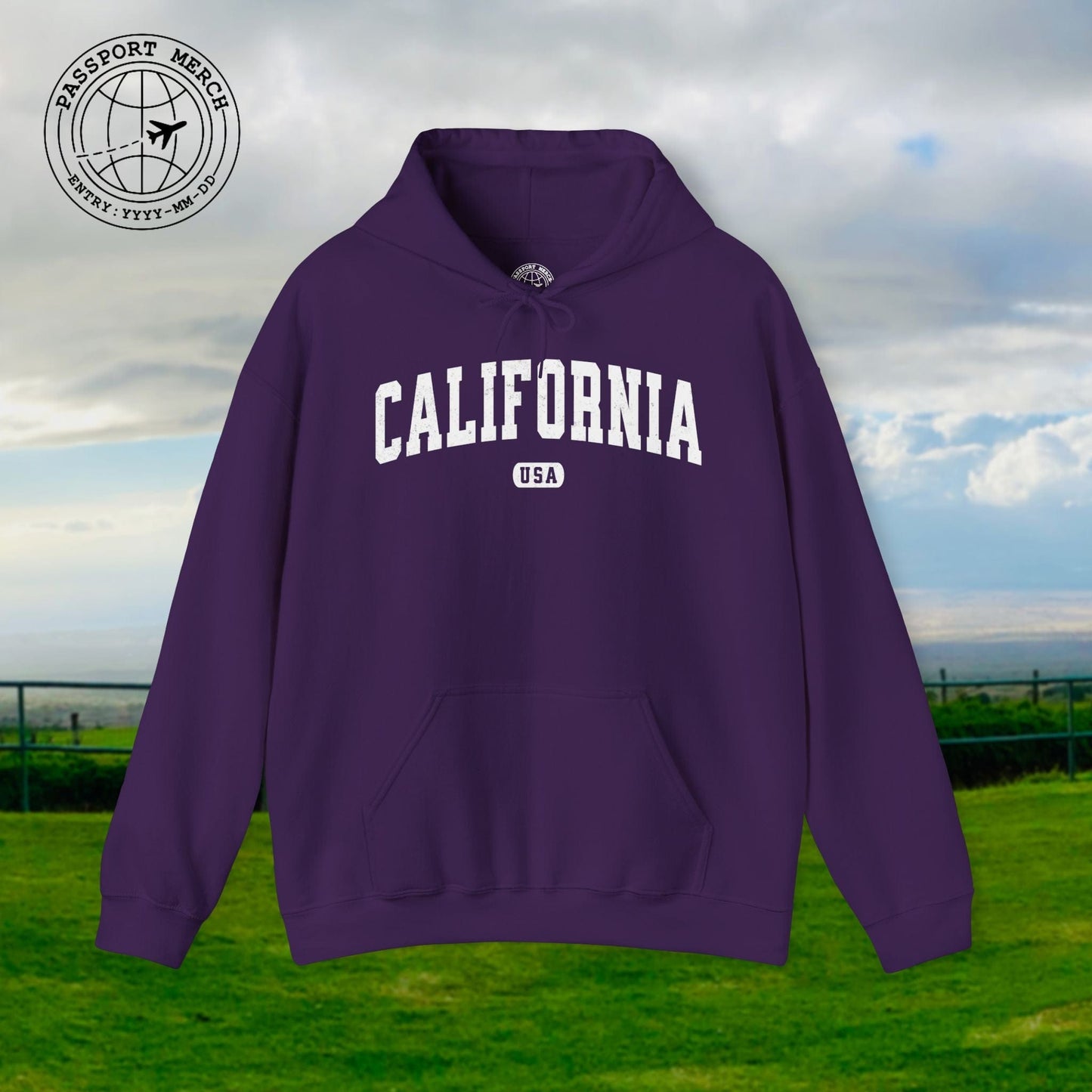 Classic Athletic, California (50 States Edition) Hoodie
