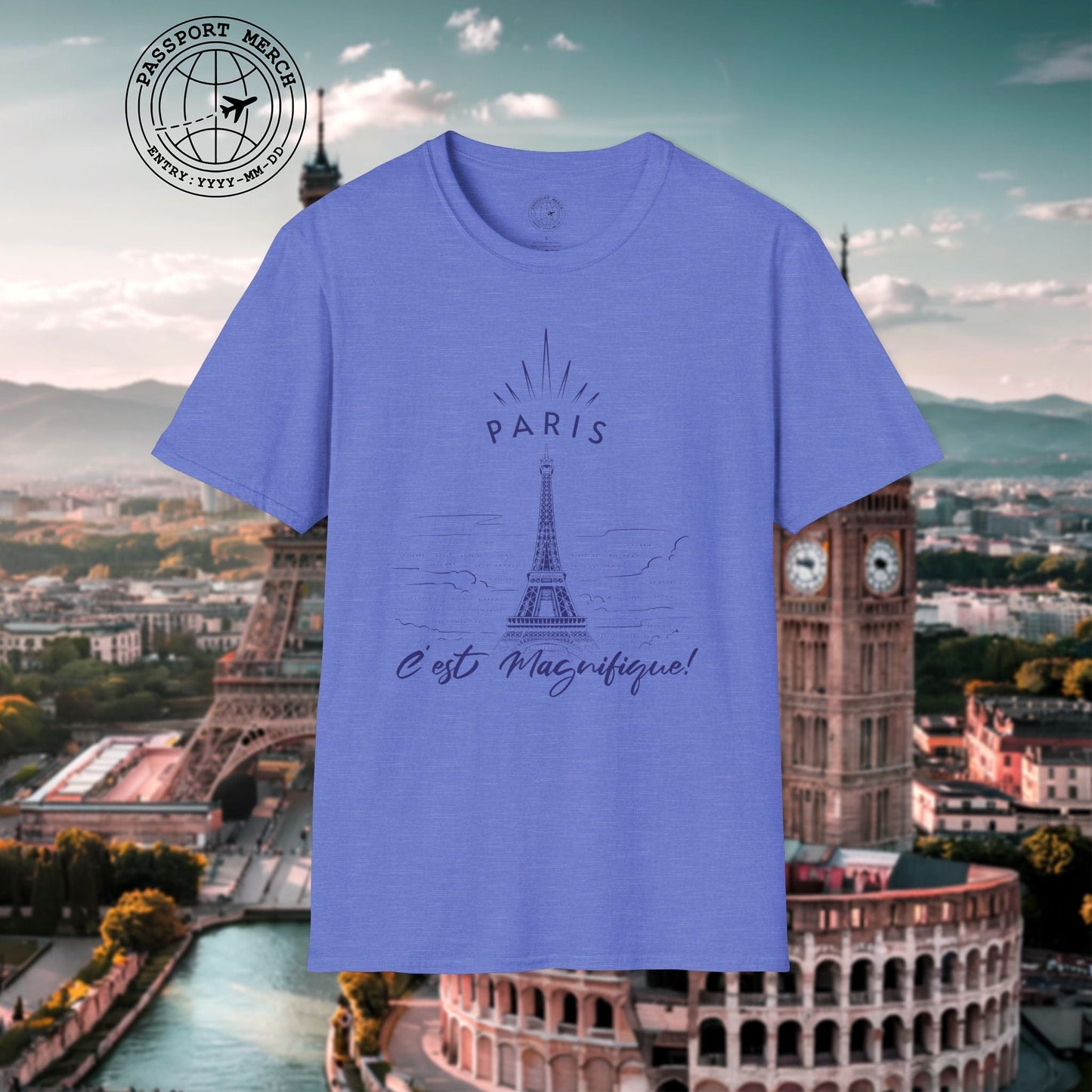 Paris C'est Magnifique France T-Shirt