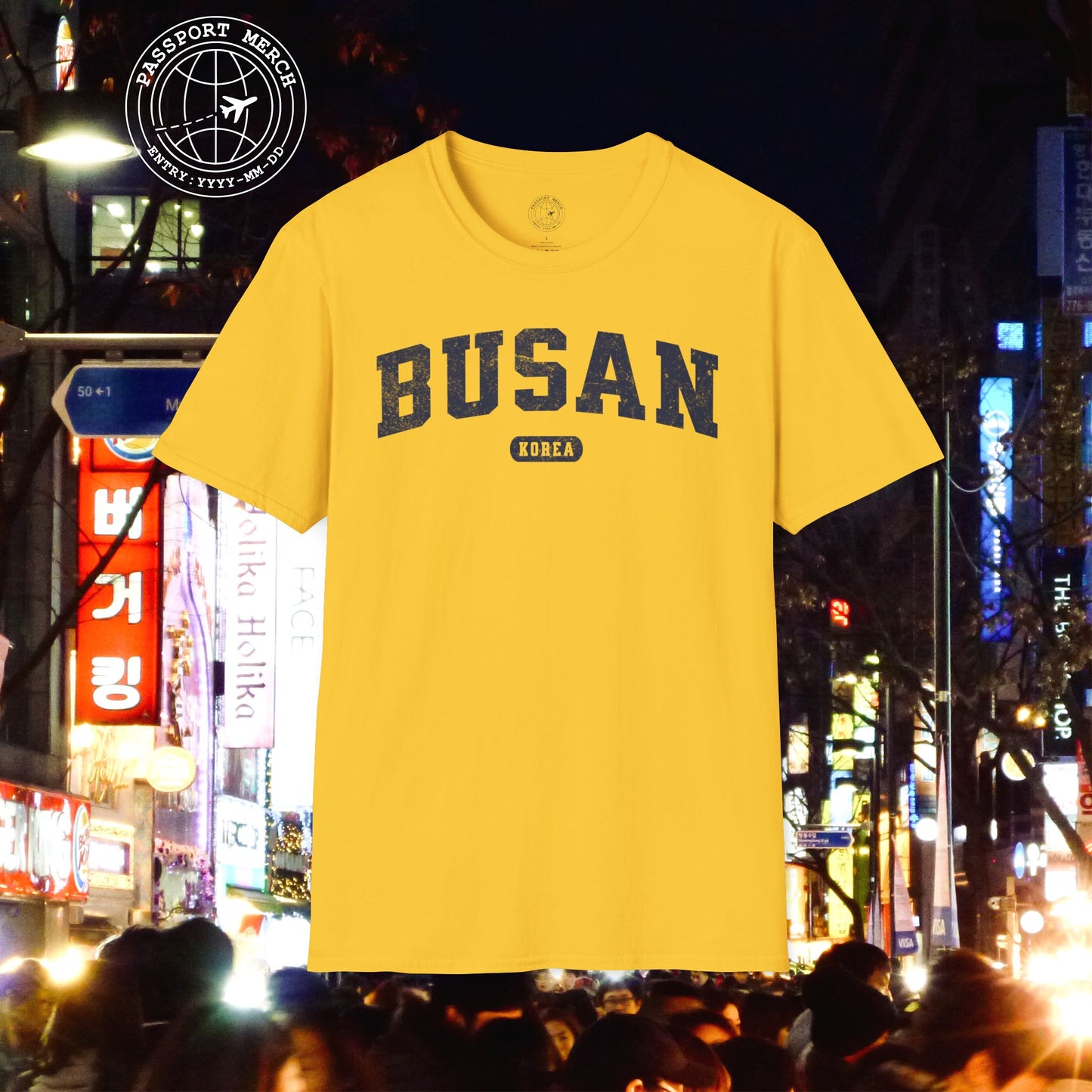 Classic Athletic (Bucket List Edition), Busan, Korea T-Shirt
