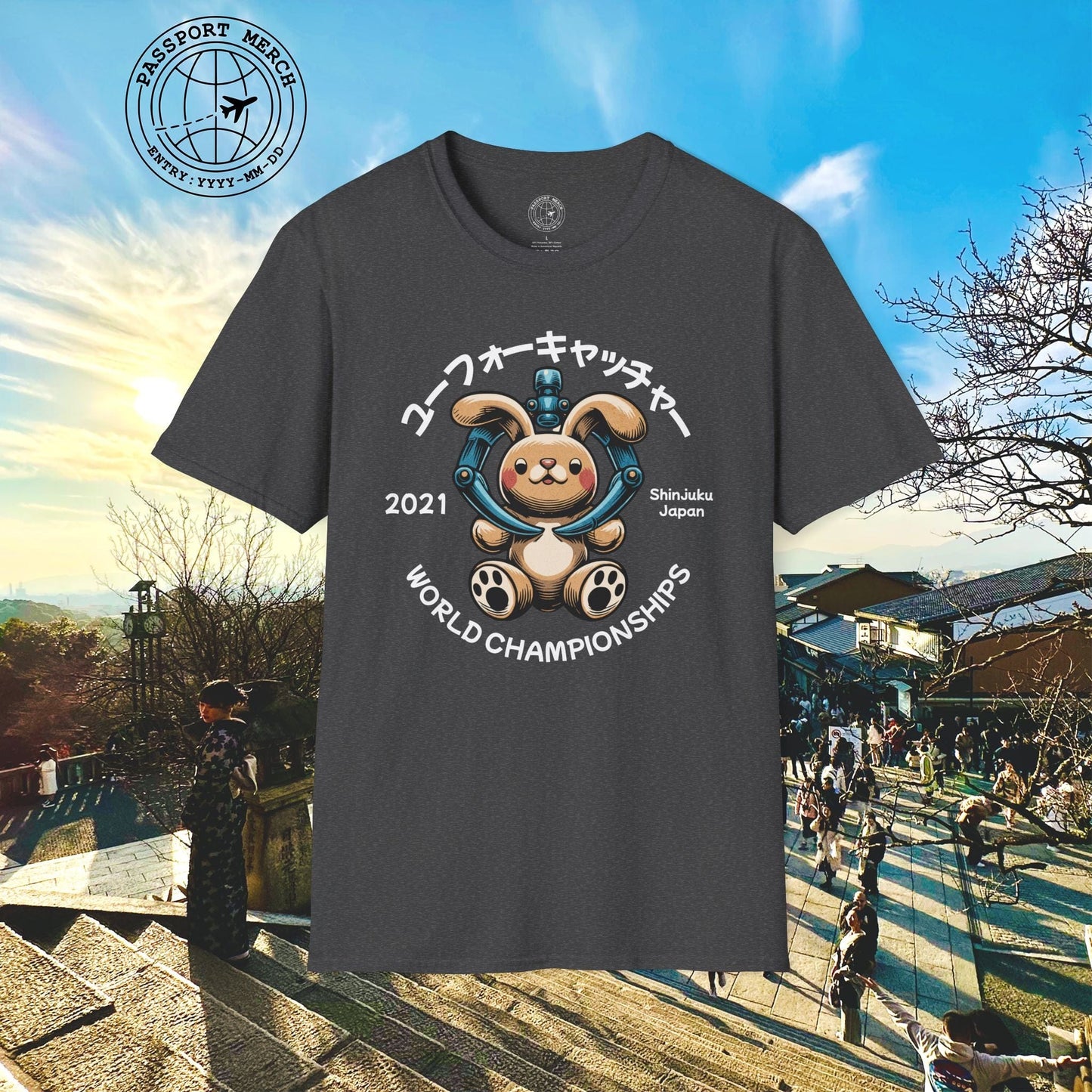 UFO Catcher World Championships, Shinjuku Japan T-Shirt