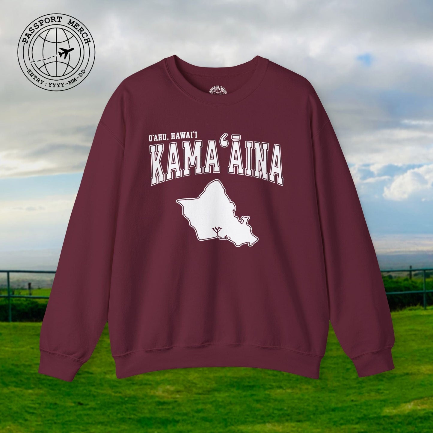 Classic University (Kamaaina Edition), Oahu, Hawaii Crewneck