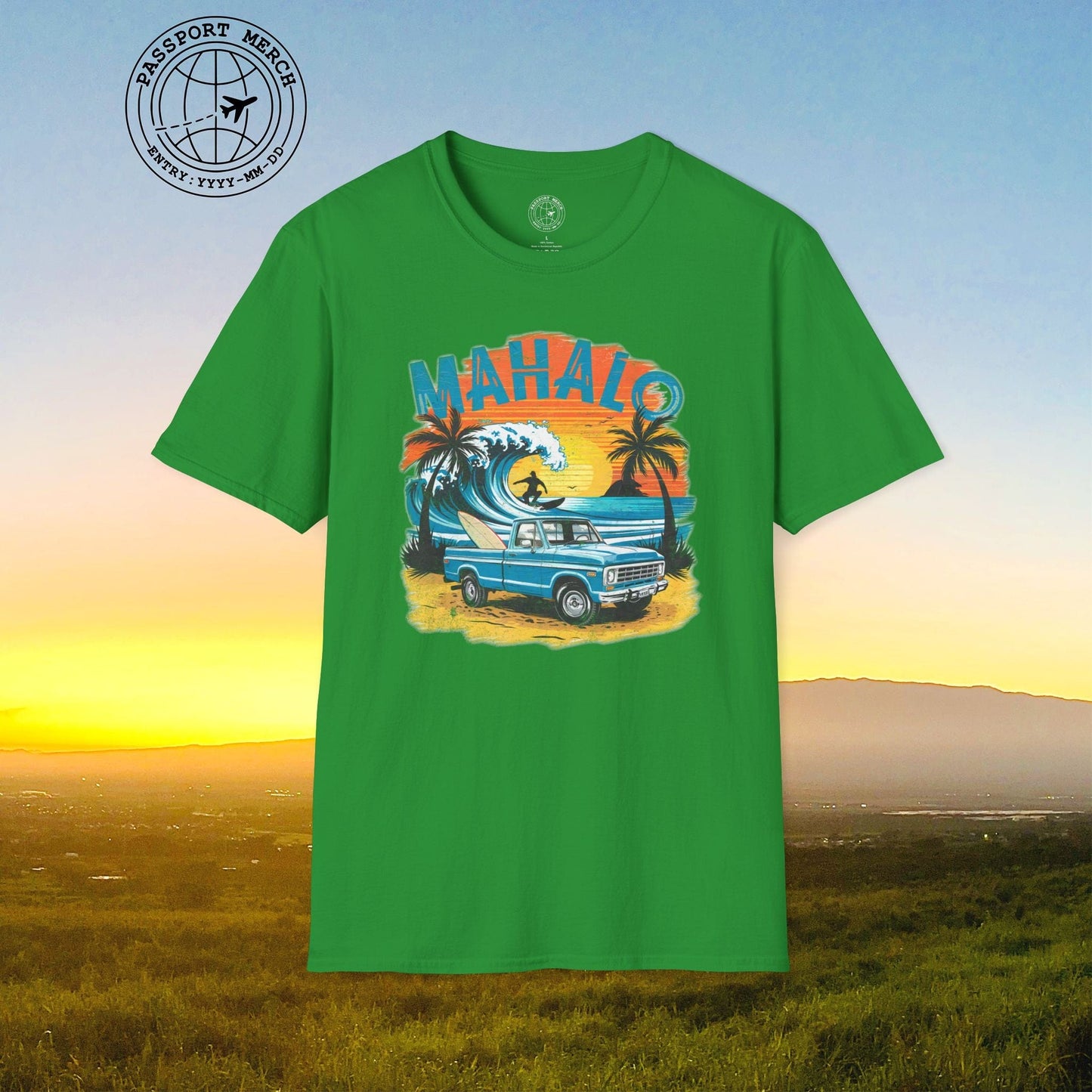 Retro Truck Hawaii Mahalo T-Shirt