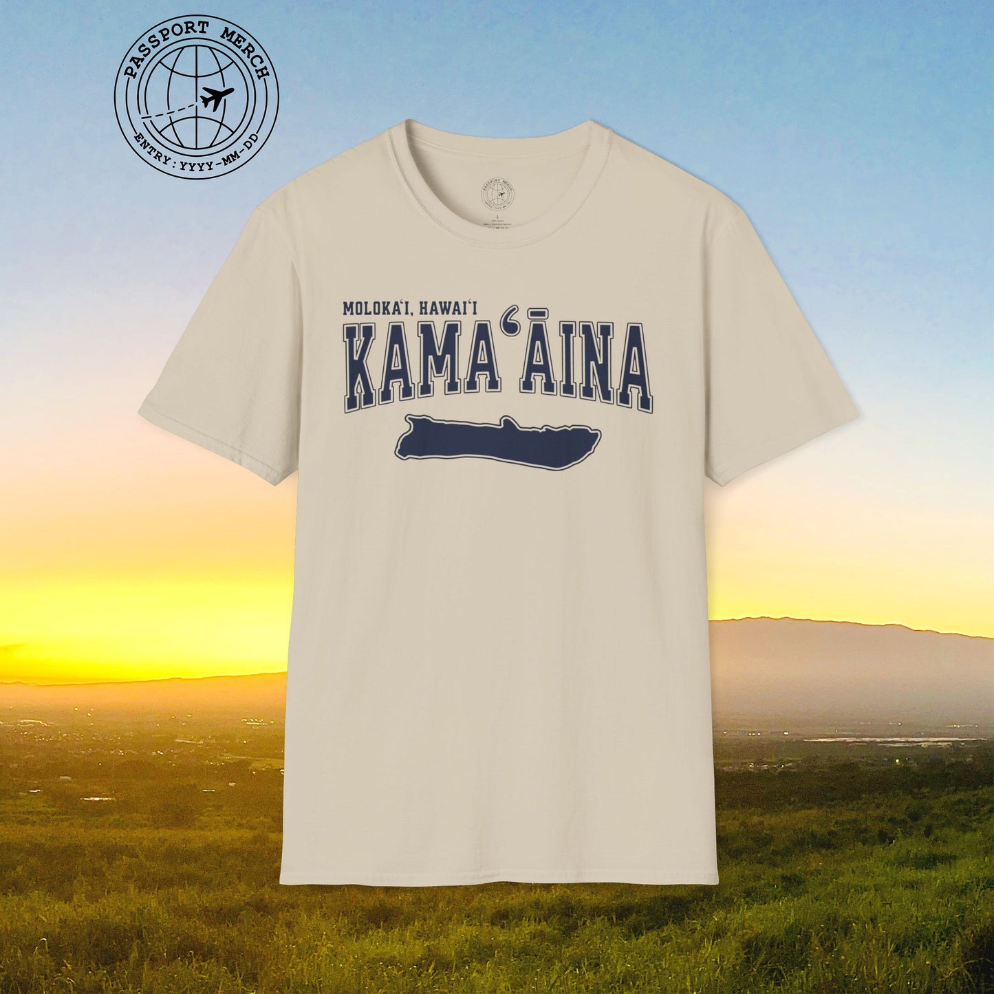 Classic University (Kamaaina Edition), Molokai, Hawaii T-Shirt