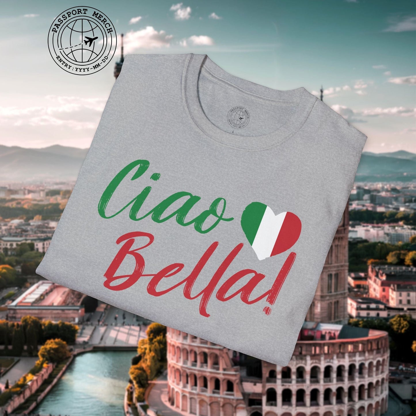 Ciao Bella Heart Italy T-Shirt