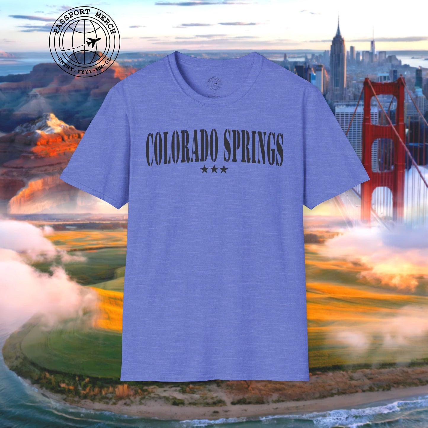 Classic Military, Colorado Springs, Colorado T-Shirt