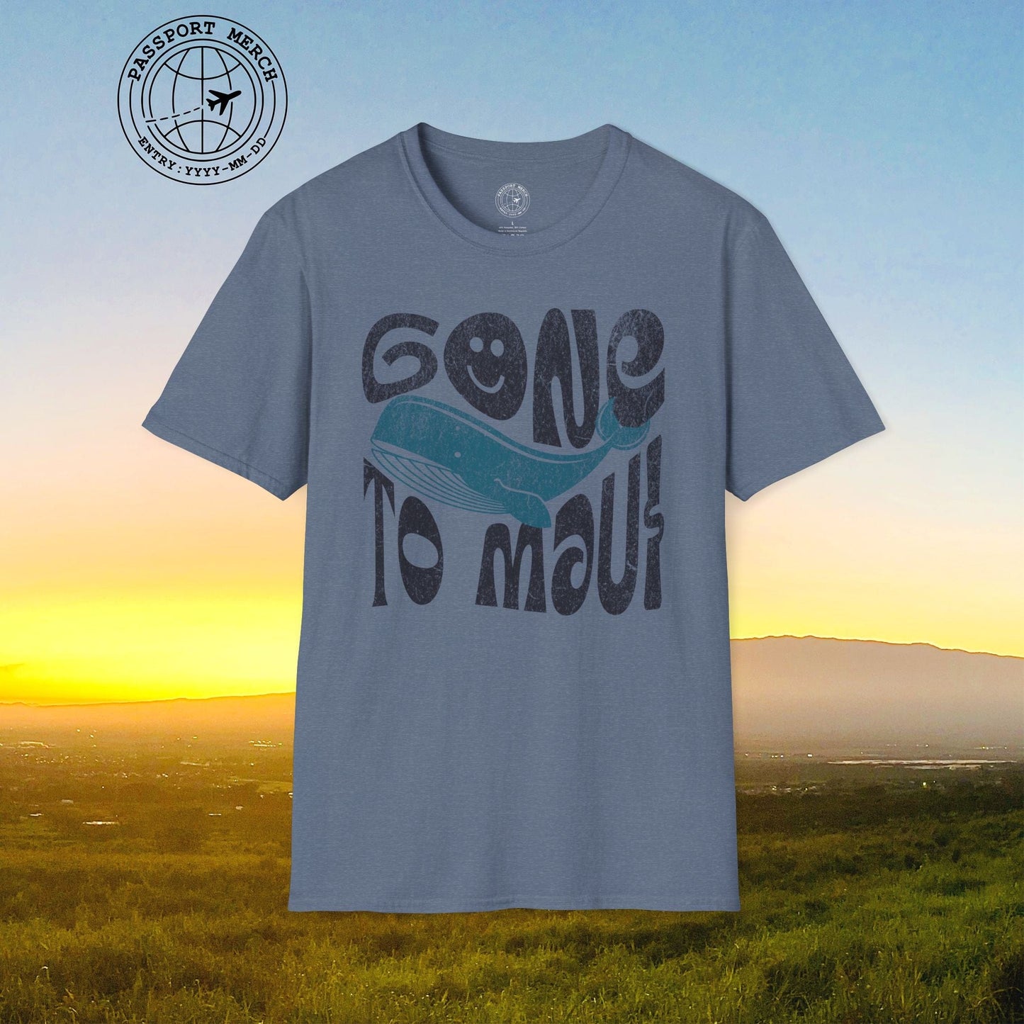Gone to Maui, Whale Season, Hawaii T-Shirt