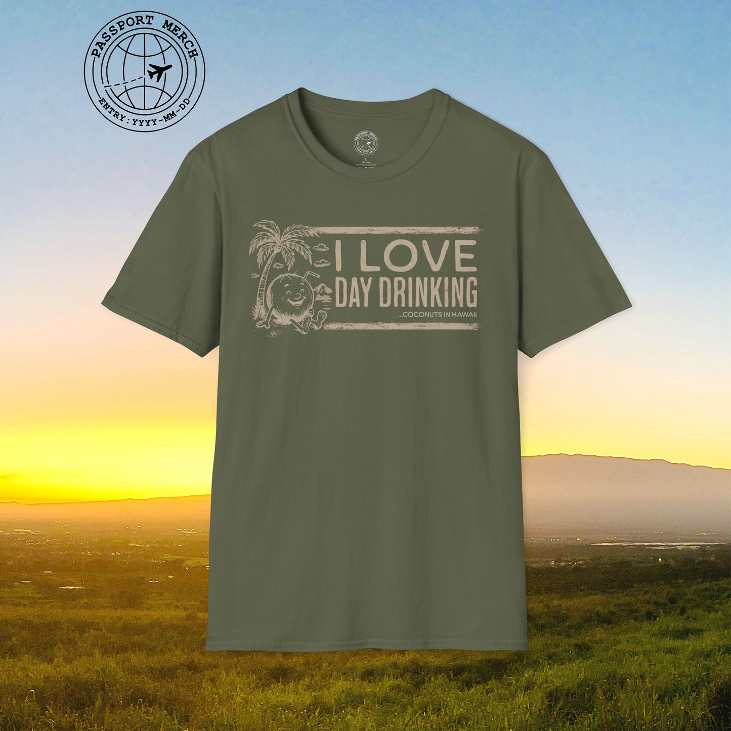 Day Drinking in Hawaii T-Shirt