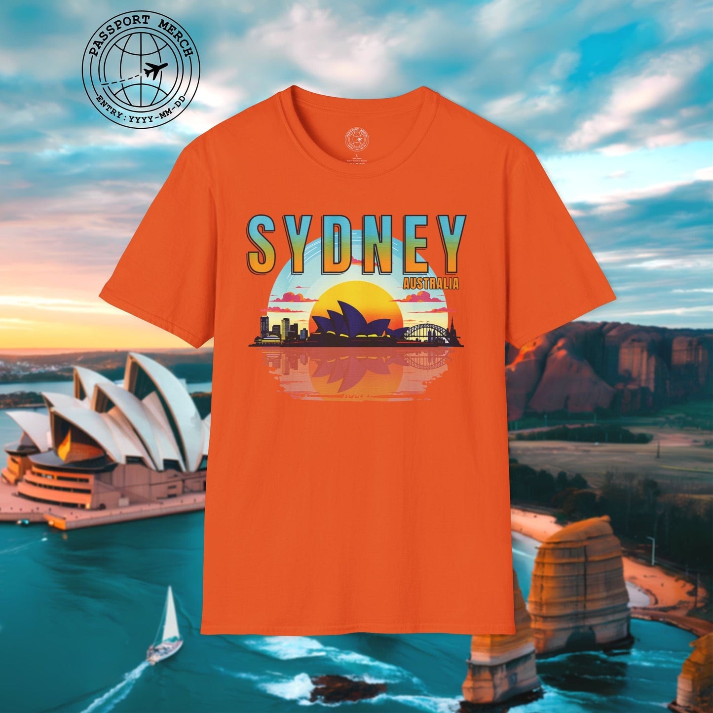 Sydney Opera House Sunset, Australia T-Shirt