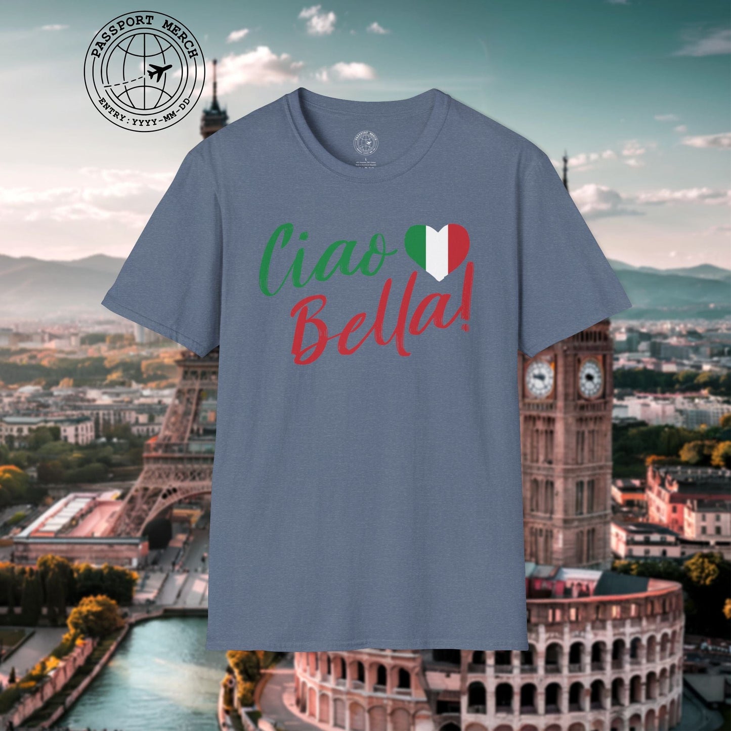 Ciao Bella Heart Italy T-Shirt