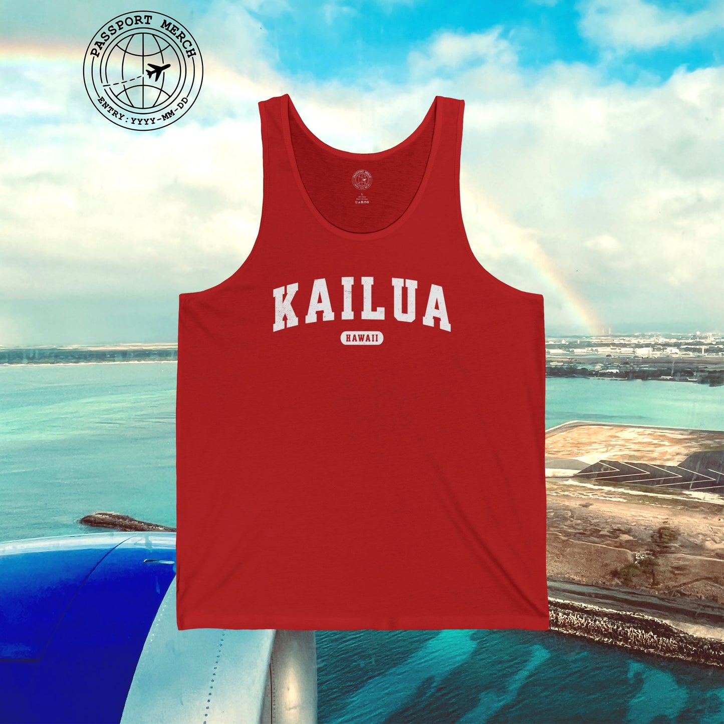 Classic Athletic, Kailua, Hawaii (Fan Service) Tank Top