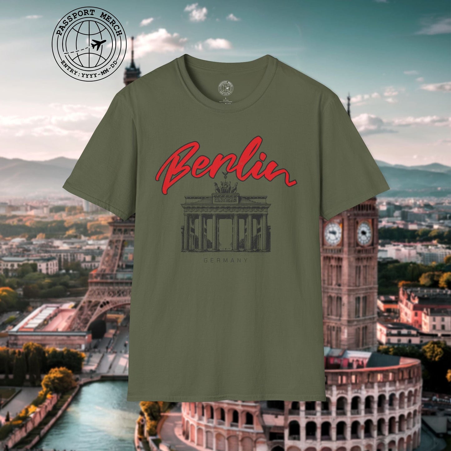 Explore Berlin Germany T-Shirt