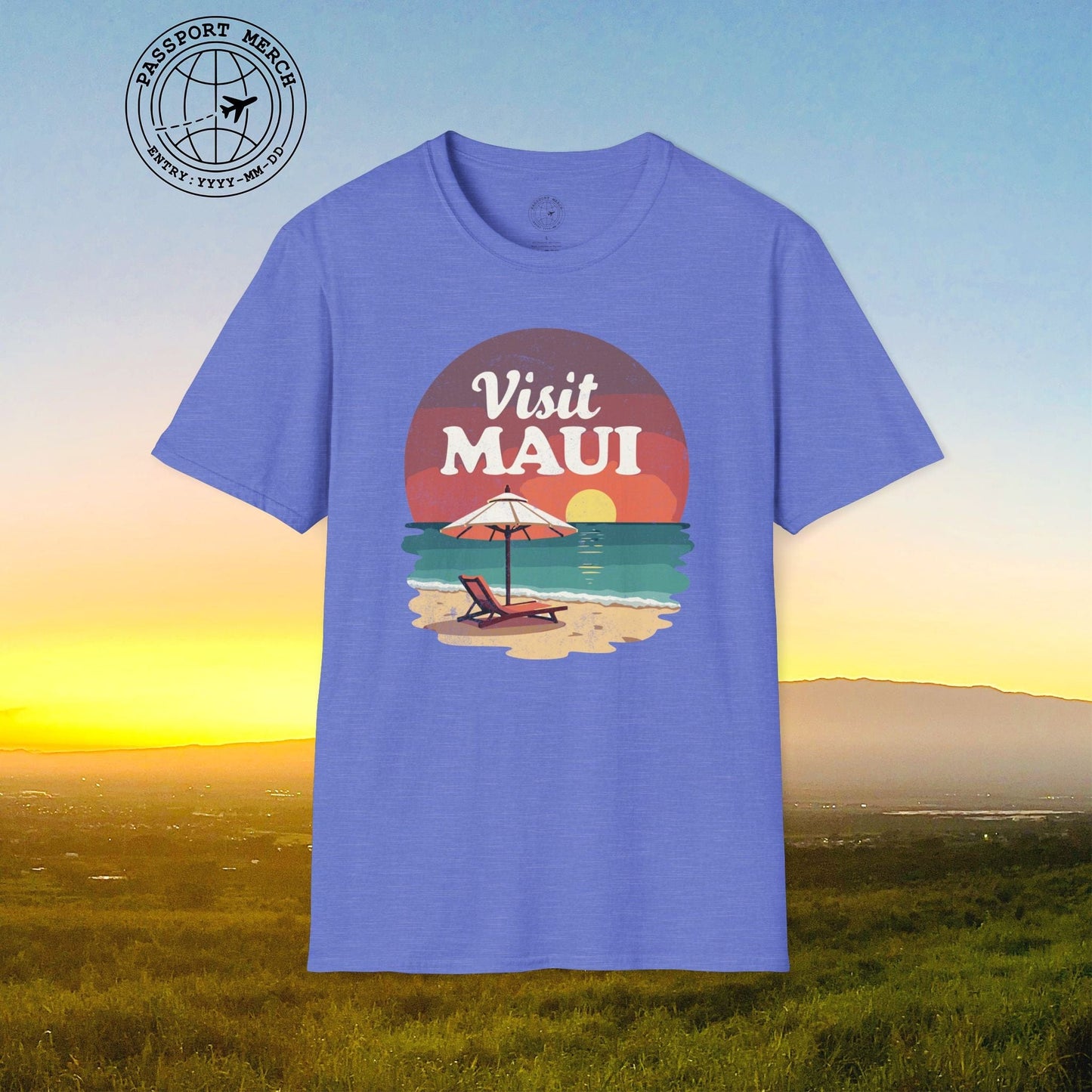 Retro Visit Maui Hawaii T-Shirt