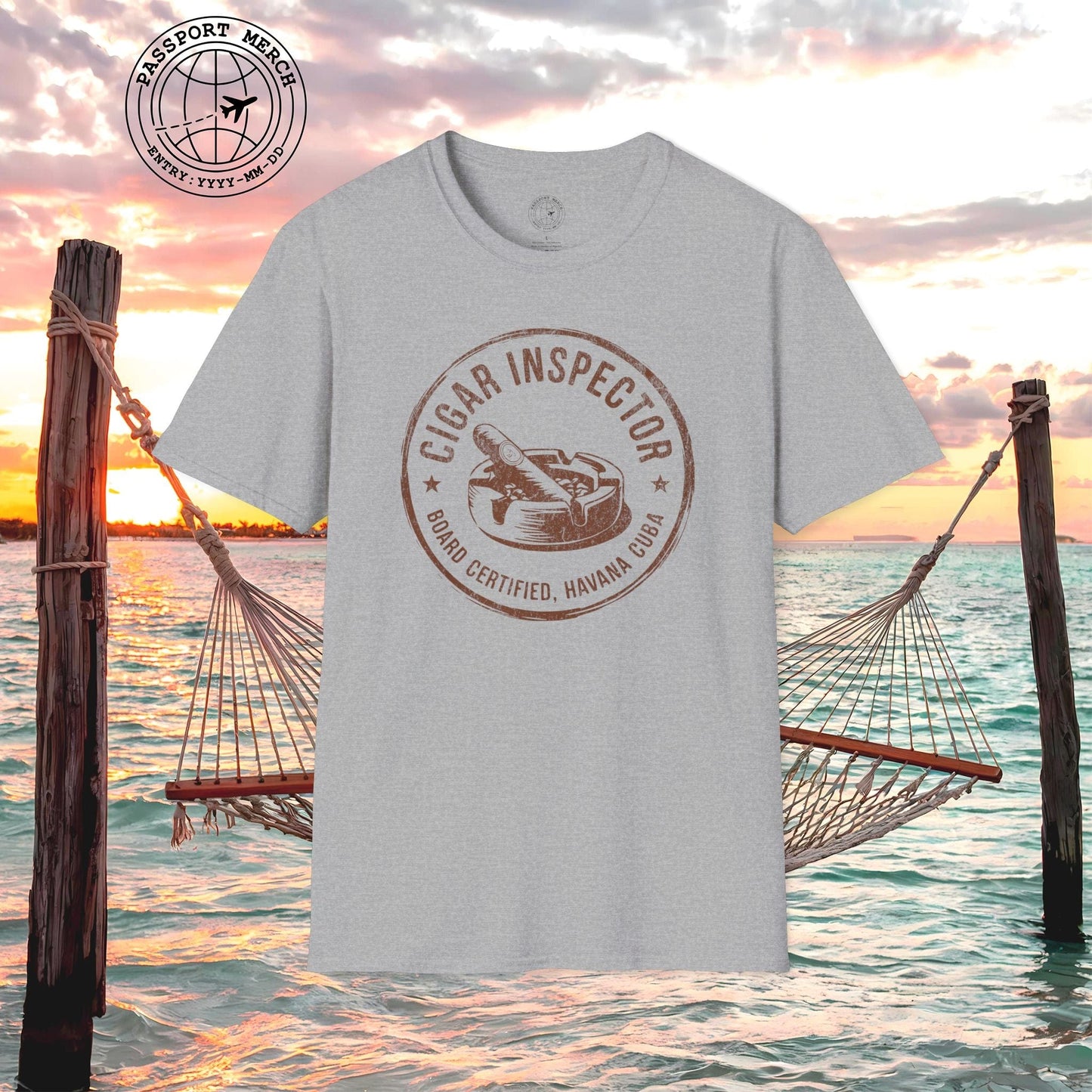 Board Certified Cigar Inspector, Havana, Cuba T-Shirt