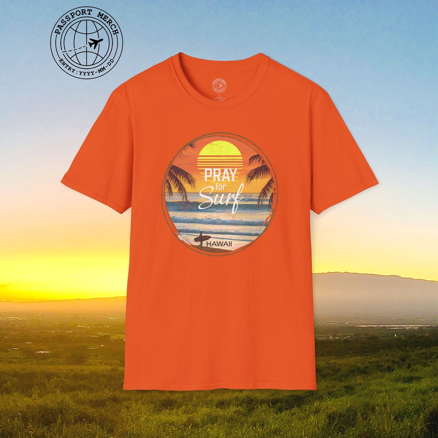 Pray for Surf Hawaii T-Shirt