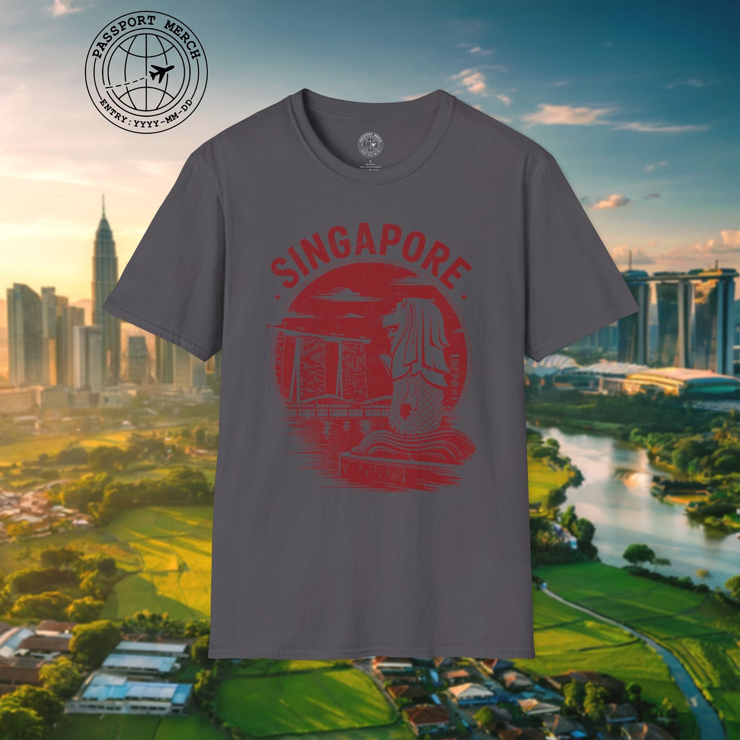 Vintage Singapore Merlion T-Shirt