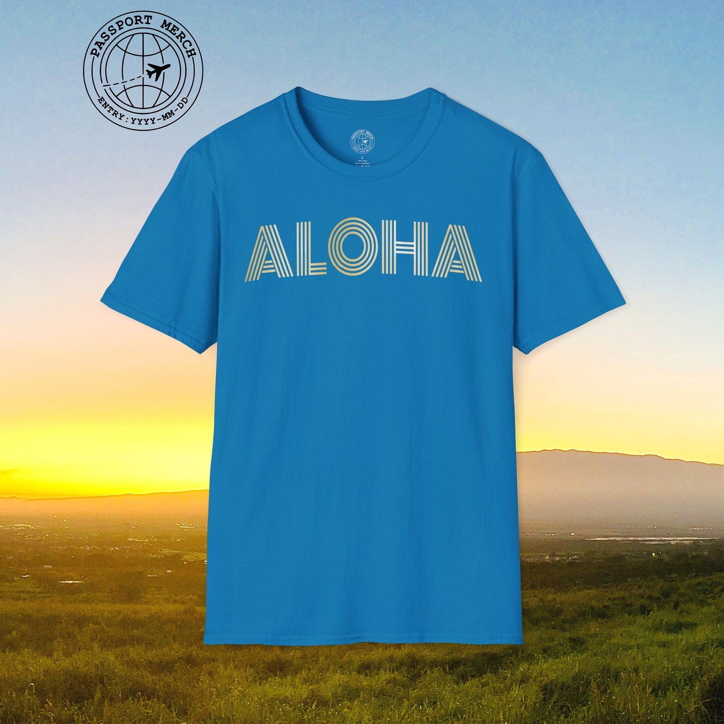 Retro Bling Aloha, Hawaii T-Shirt