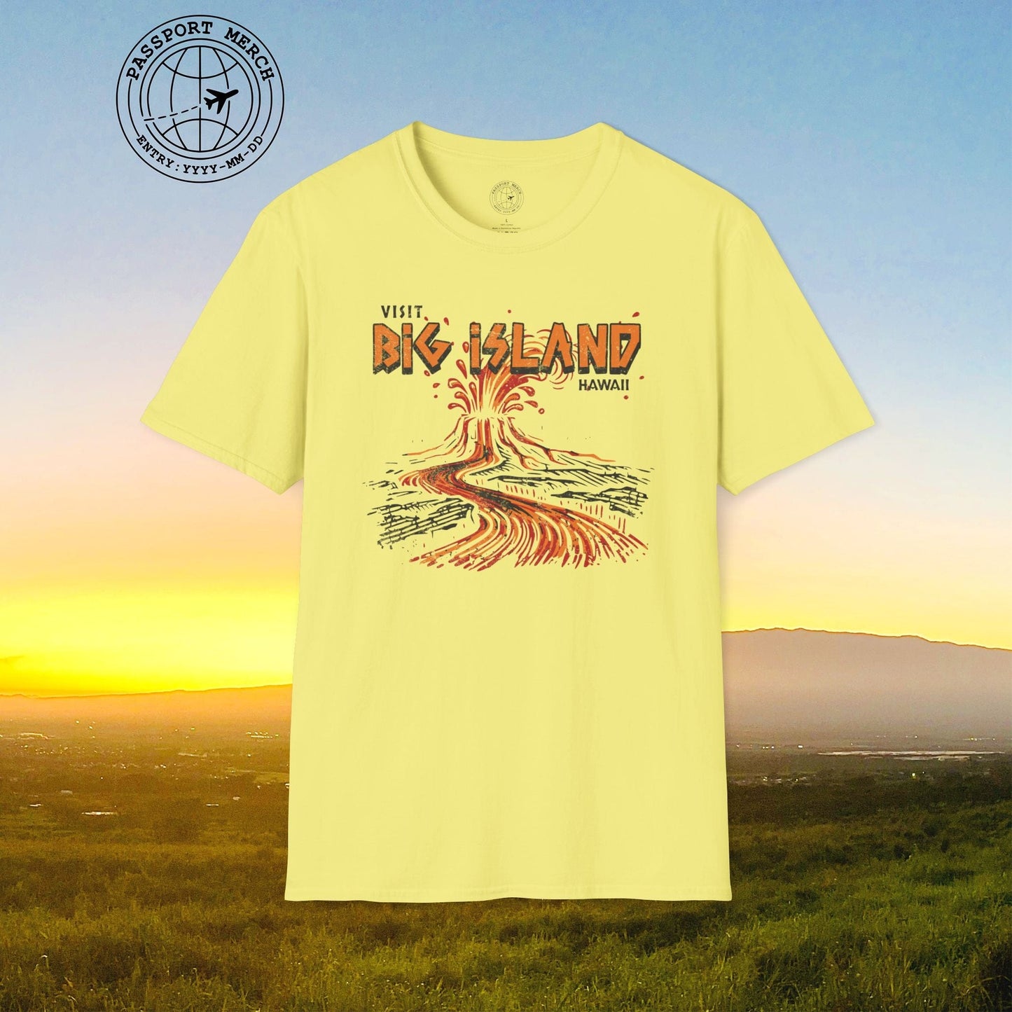 Vintage Visit Big Island, Hawaii T-Shirt