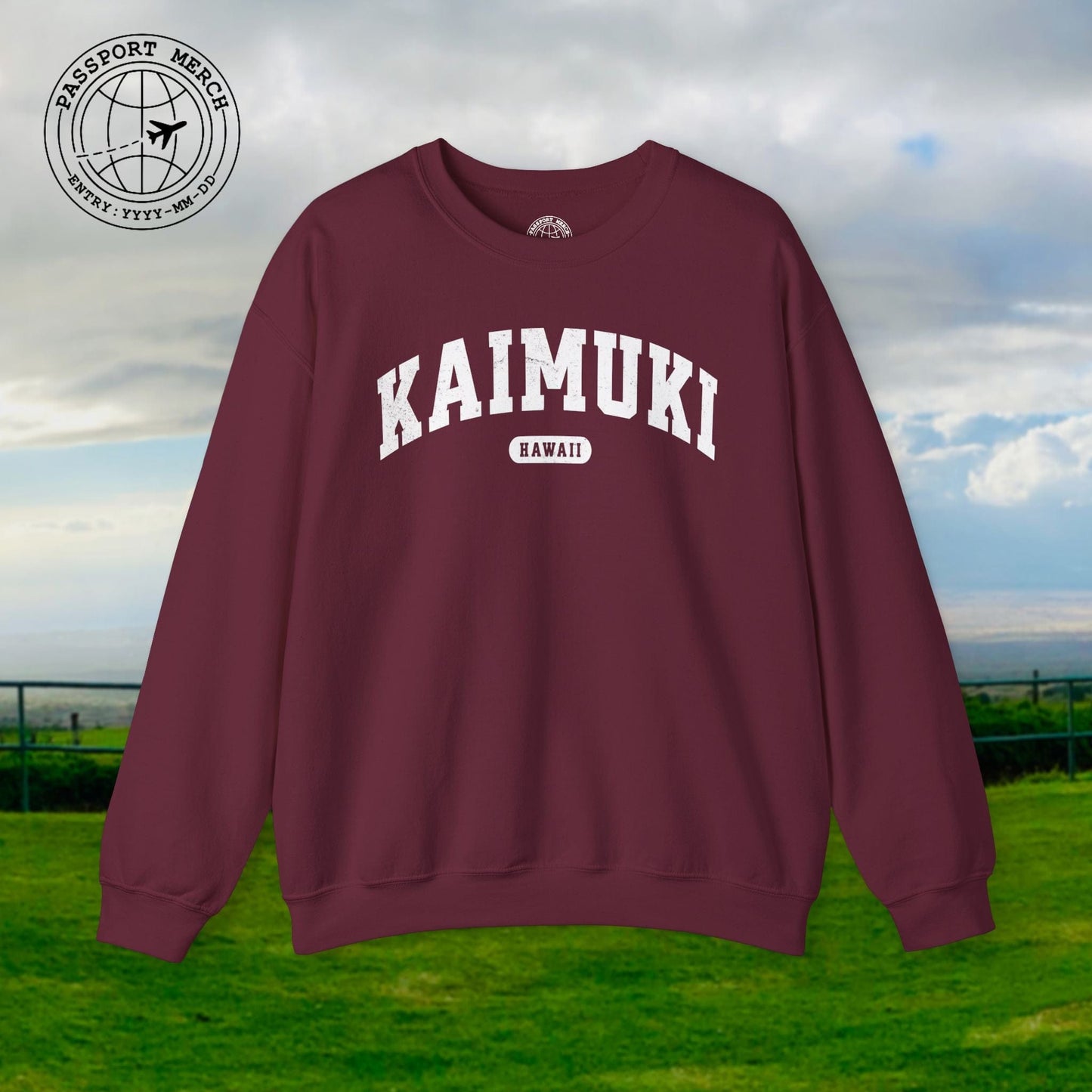 Classic Athletic, Kaimuki, Hawaii (Fan Service) Crewneck