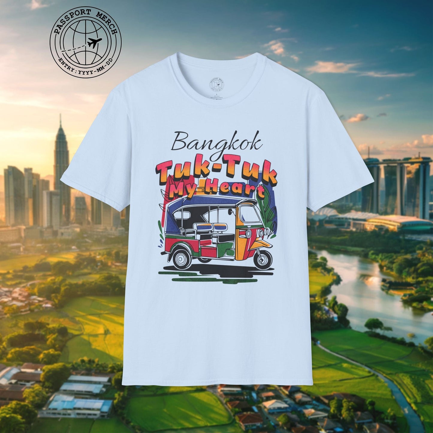 Bangkok Tuk-Tuk My Heart Thailand T-Shirt