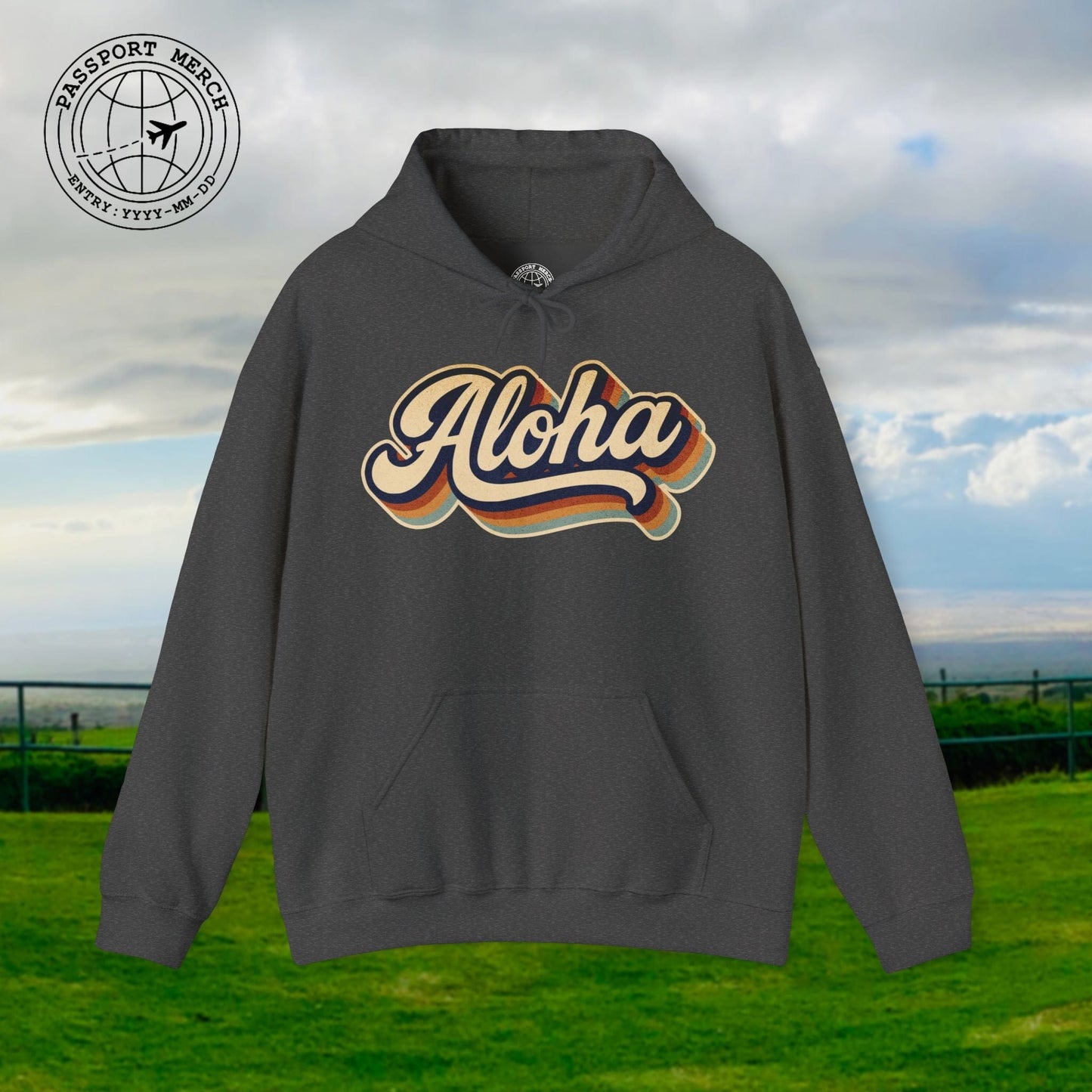 Classic 70s, Aloha, Hawaii Hoodie