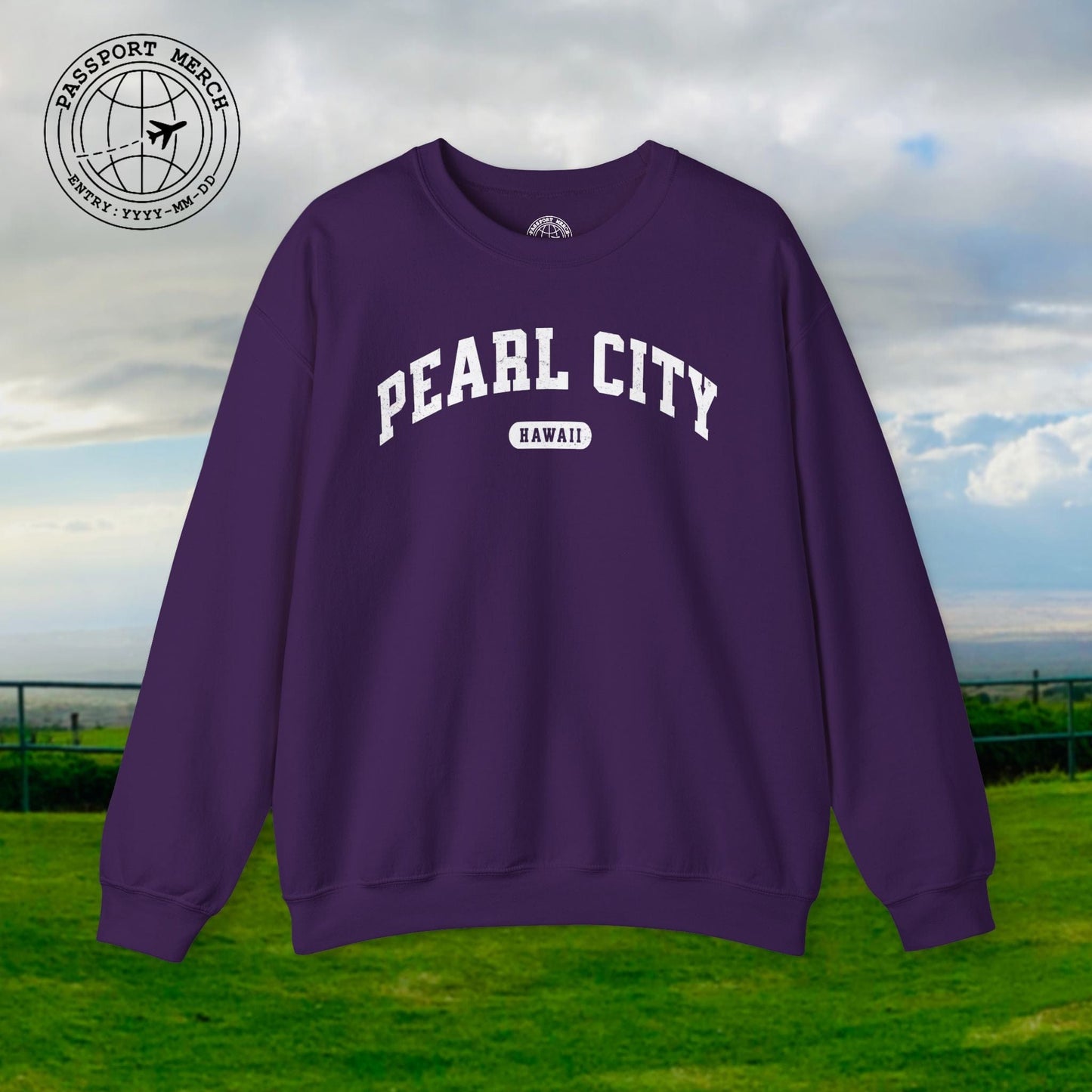 Classic Athletic, Pearl City, Hawaii (Fan Service) Crewneck