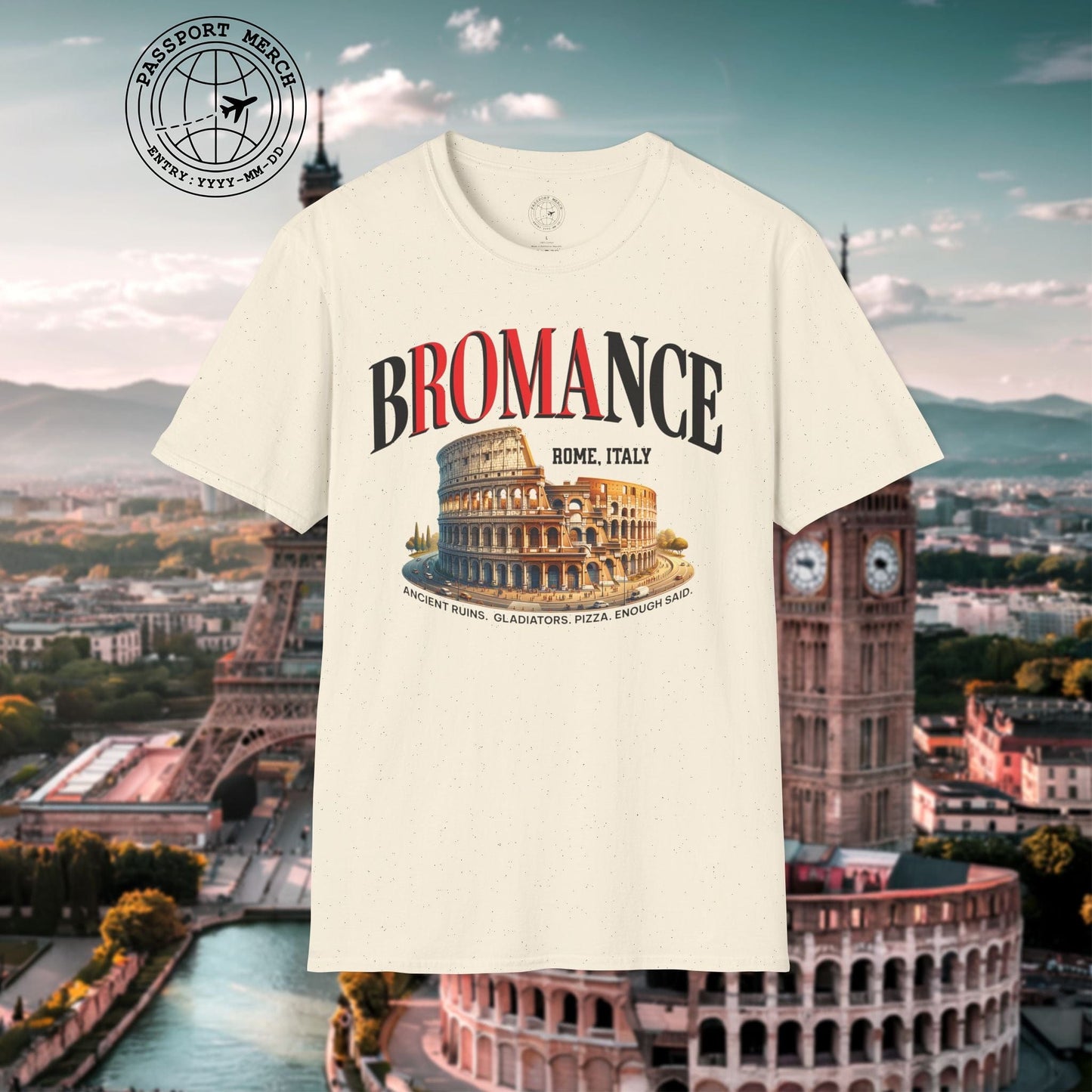 bROMAnce, Rome Italy T-Shirt