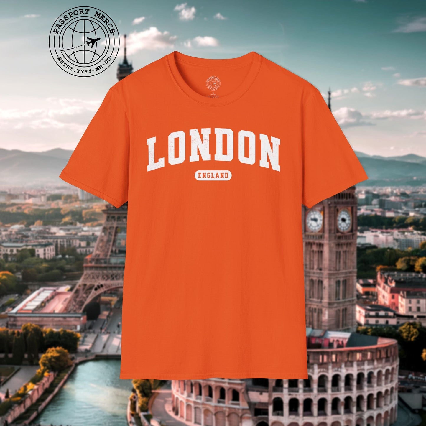 Classic Athletic (Bucket List Edition), London, England T-Shirt